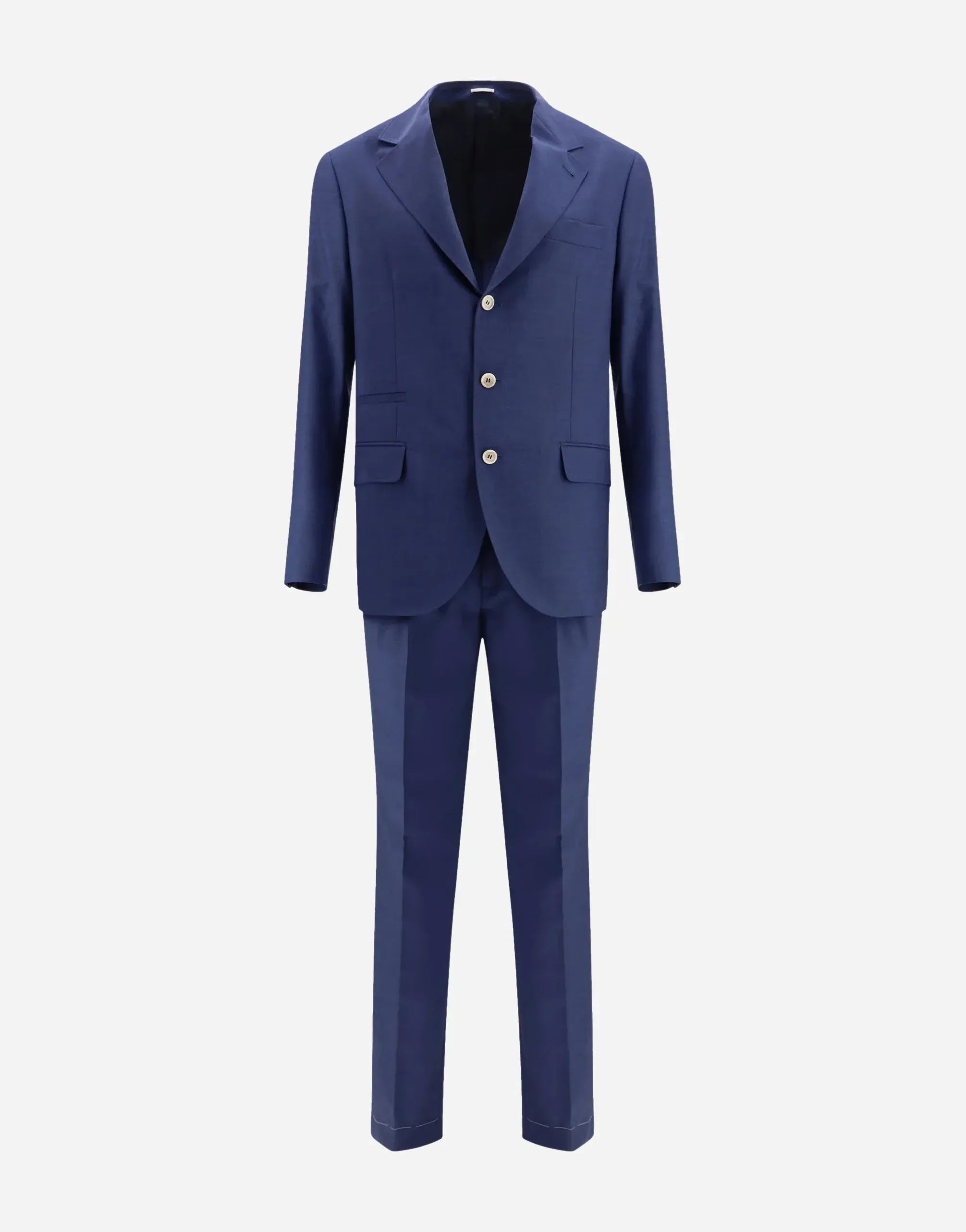 Brunello Cucinelli Fleece Wool Two-Piece Suit