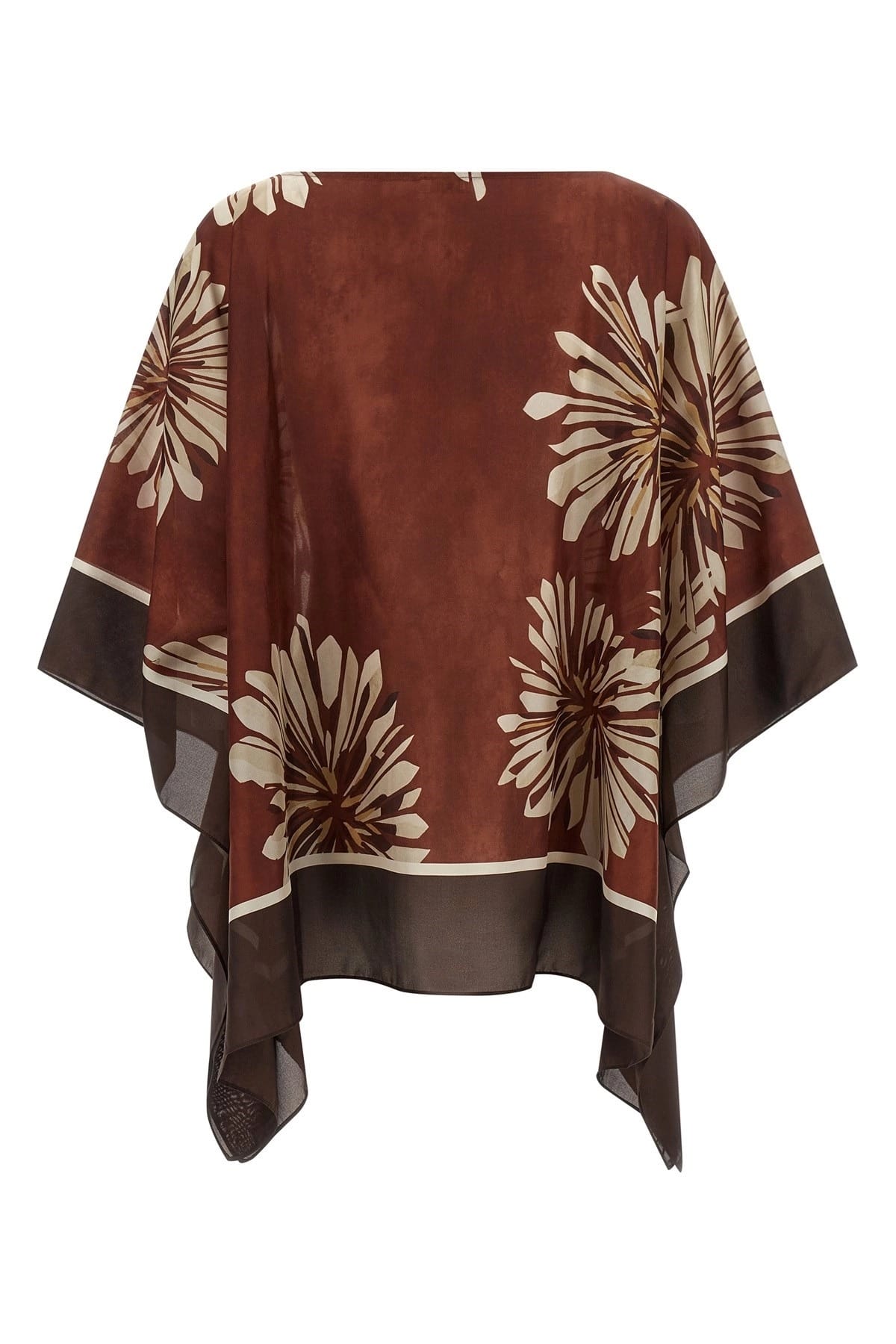 Brunello Cucinelli Floral Silk Foulard Blouse - alternate view