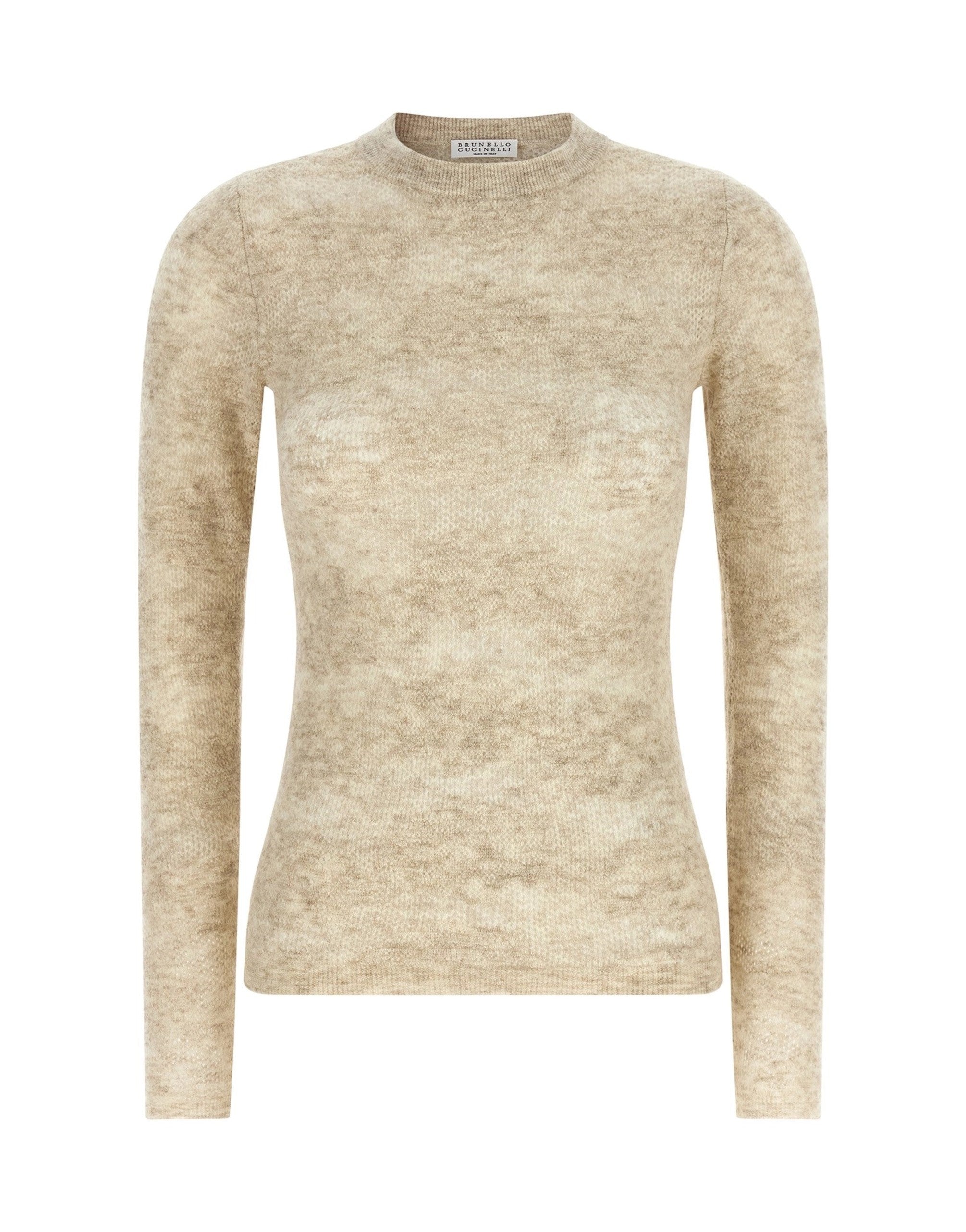 Brunello Cucinelli Flower Lace Sweater | Sendegaro ES