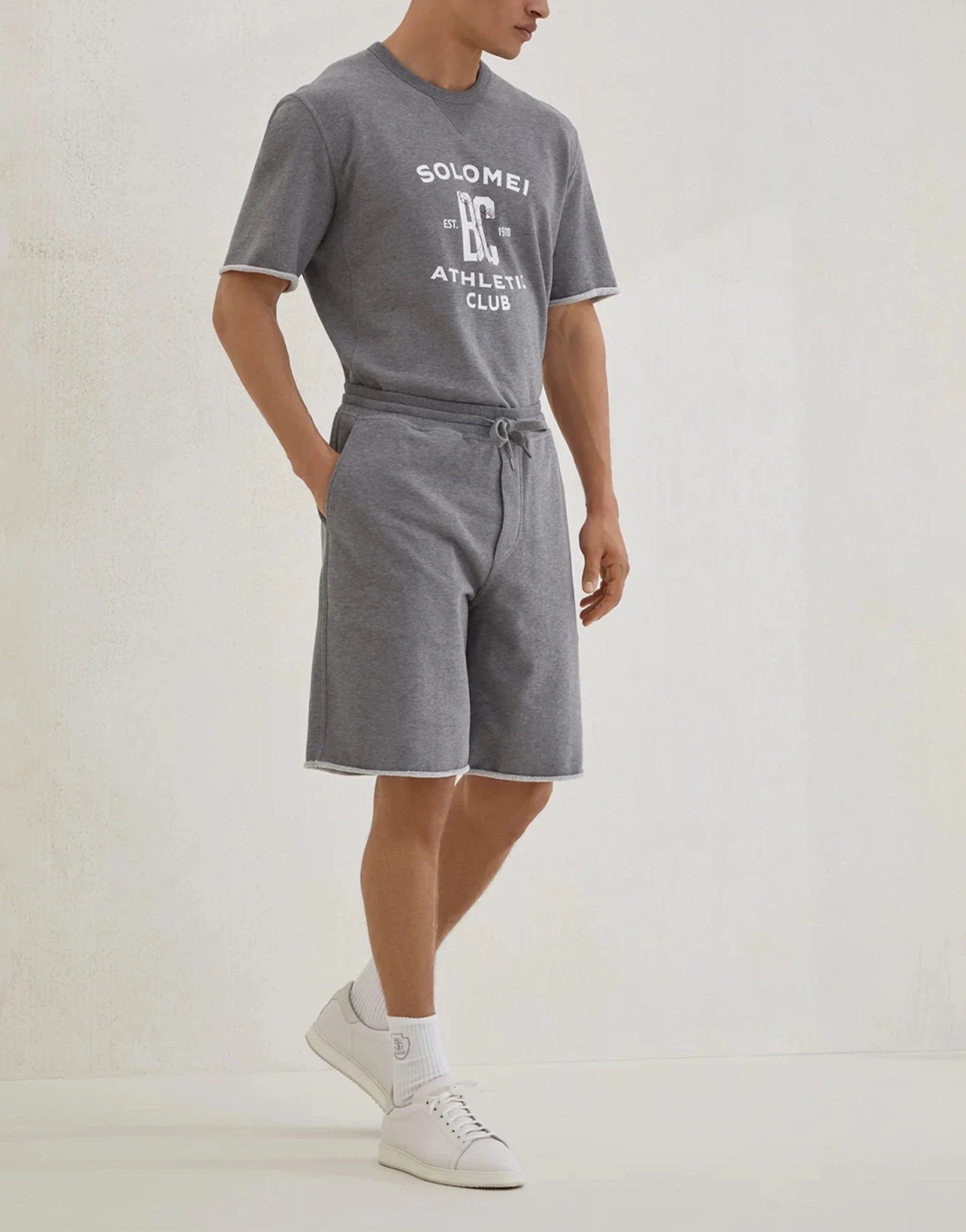 Brunello Cucinelli French Terry Bermuda Shorts