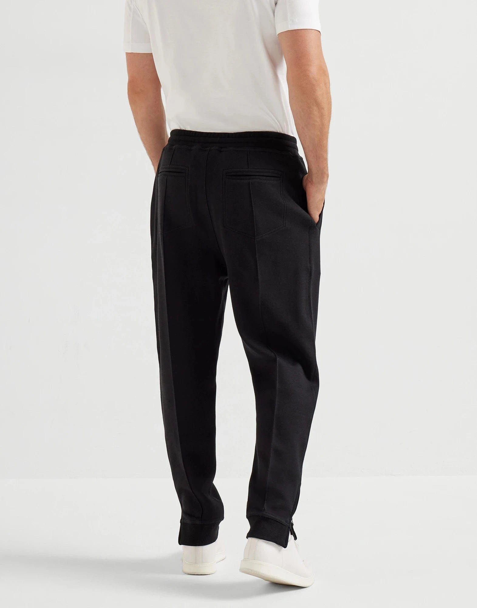 Brunello Cucinelli French Terry Double-Cloth Track Pants