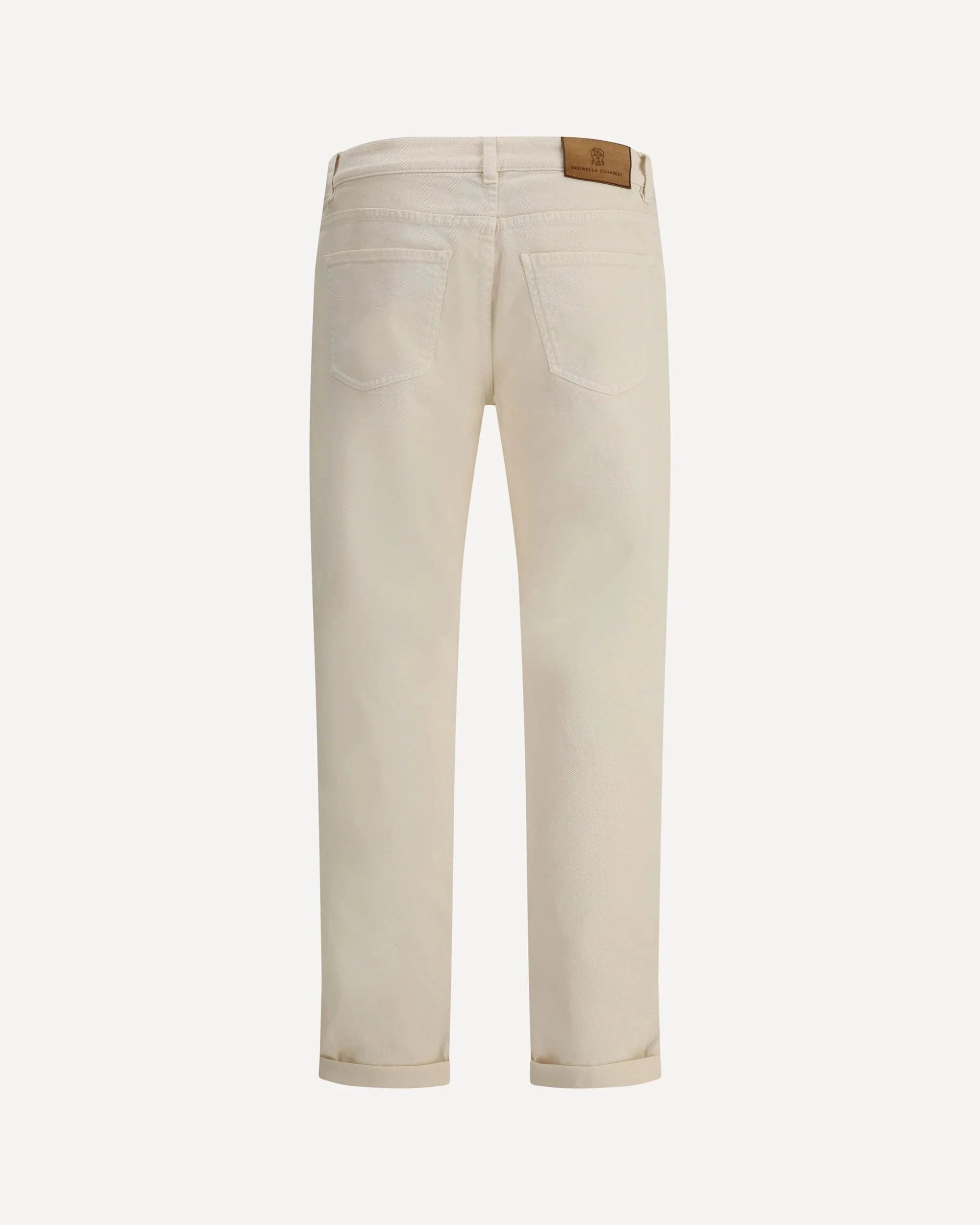 Brunello Cucinelli Garment-Dyed Five-Pocket Jeans