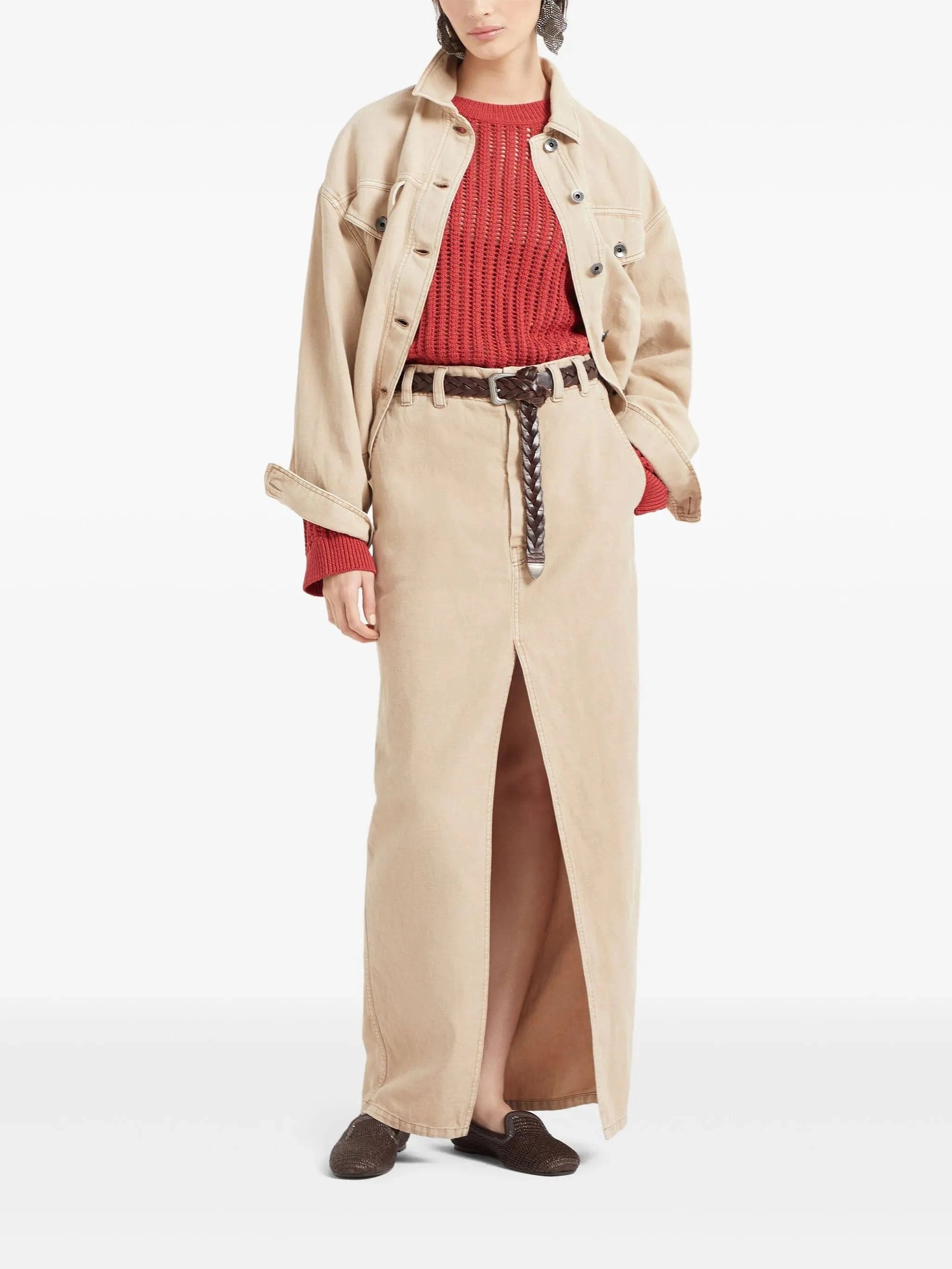 Brunello Cucinelli Garment-Dyed Monili Jacket | Sendegaro MY Brunello Cucinelli Garment-Dyed Monili Jacket | Sendegaro MY