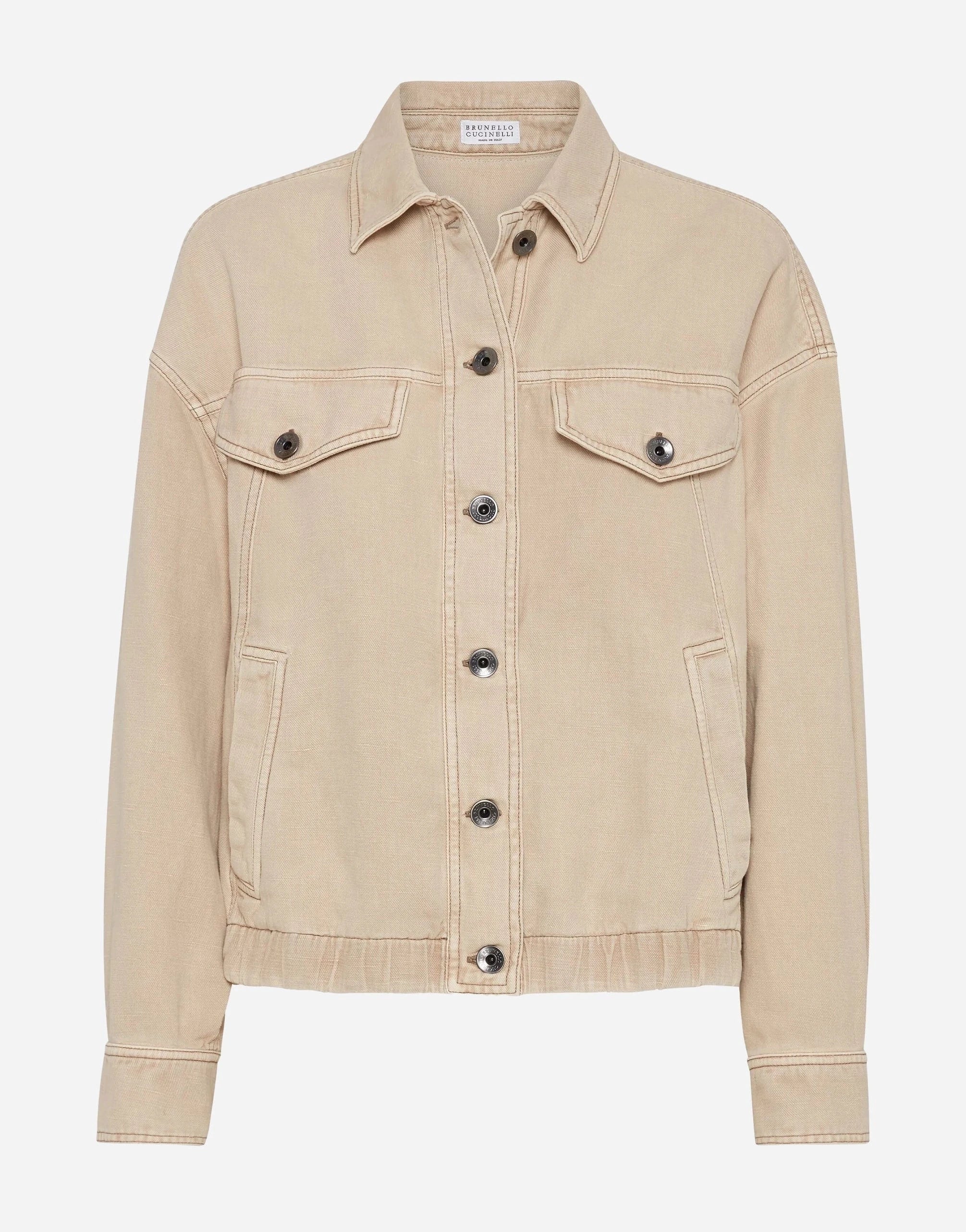 Brunello Cucinelli Garment-Dyed Monili Jacket | Sendegaro MY Brunello Cucinelli Garment-Dyed Monili Jacket | Sendegaro MY