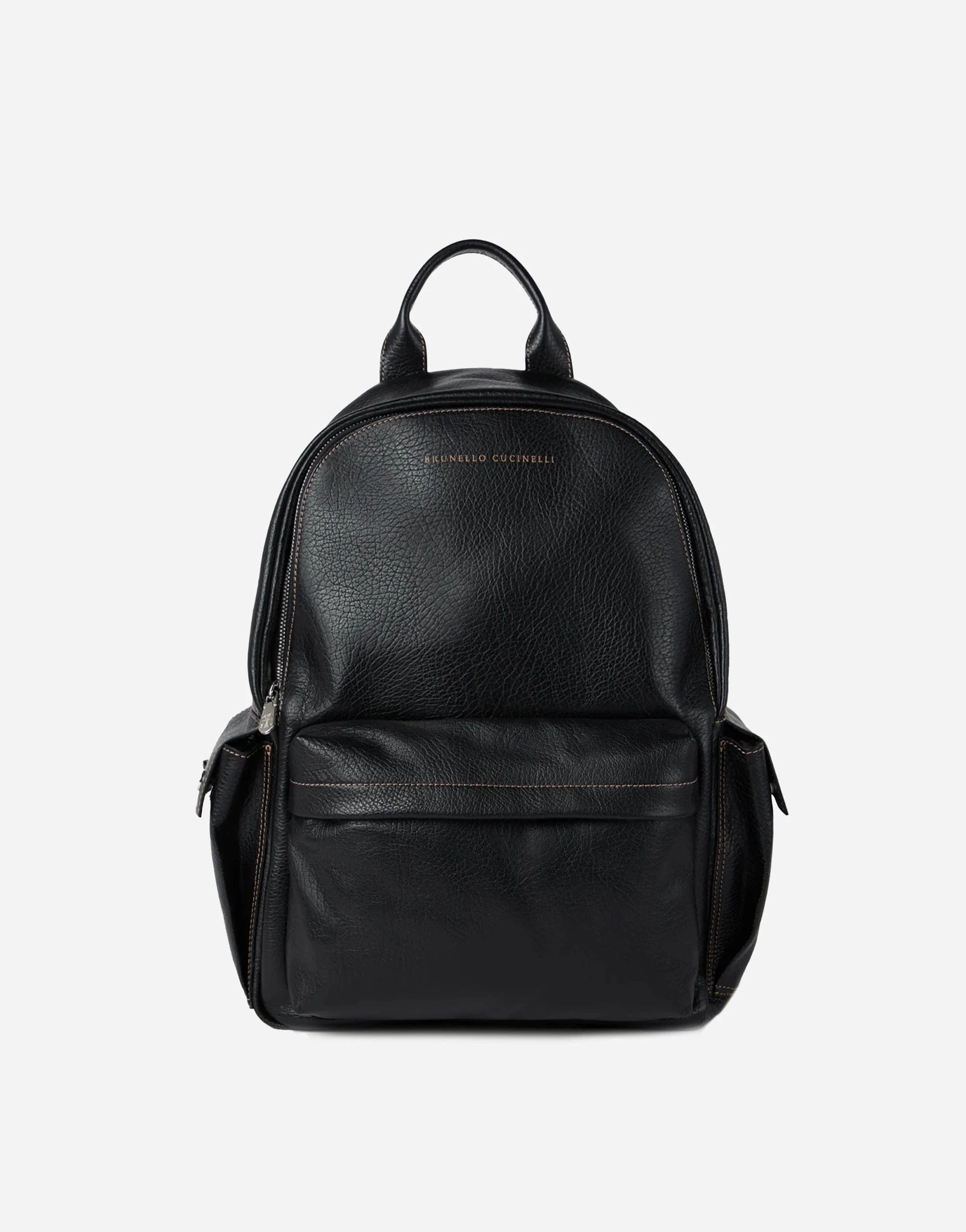 Brunello Cucinelli Grained Calfskin Backpack