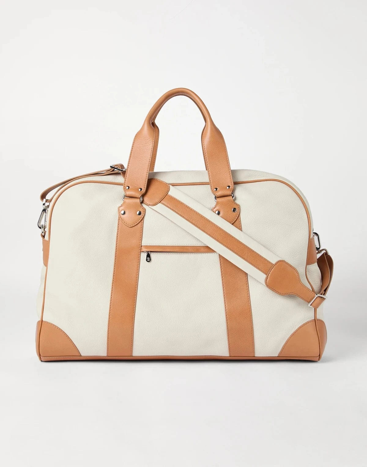 Brunello Cucinelli Grained Leather Street Duffel Bag
