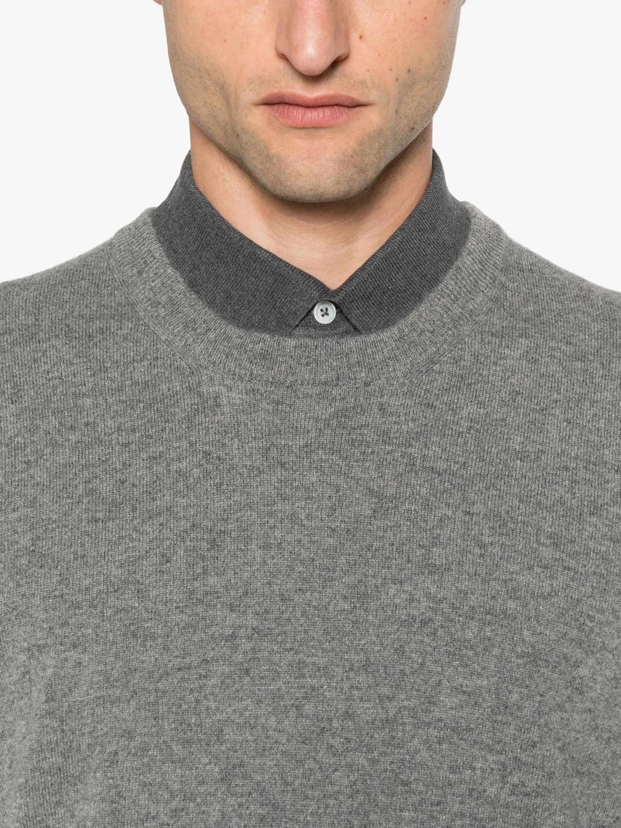 Brunello Cucinelli Grey Cashmere Sweater | Sendegaro DE Brunello Cucinelli Grey Cashmere Sweater | Sendegaro DE