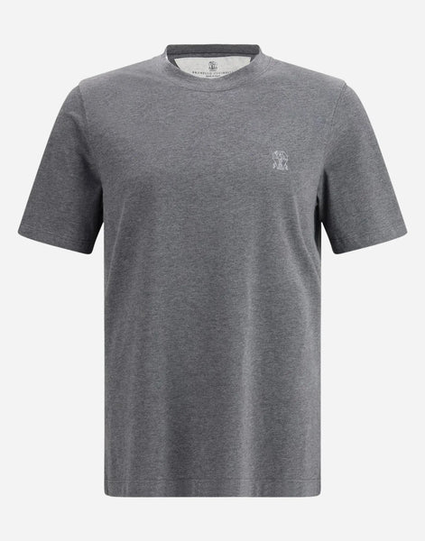 Brunello cucinelli トップス　ダークグレー brunello-cucinelli-grey-cotton
