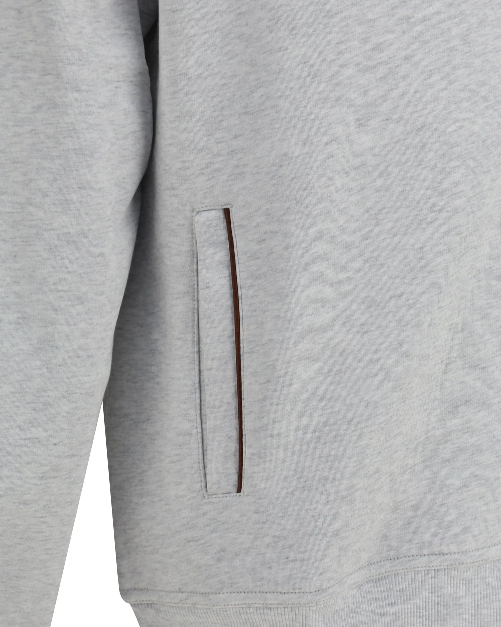 Brunello Cucinelli Grey Techno French Terry Hoodie