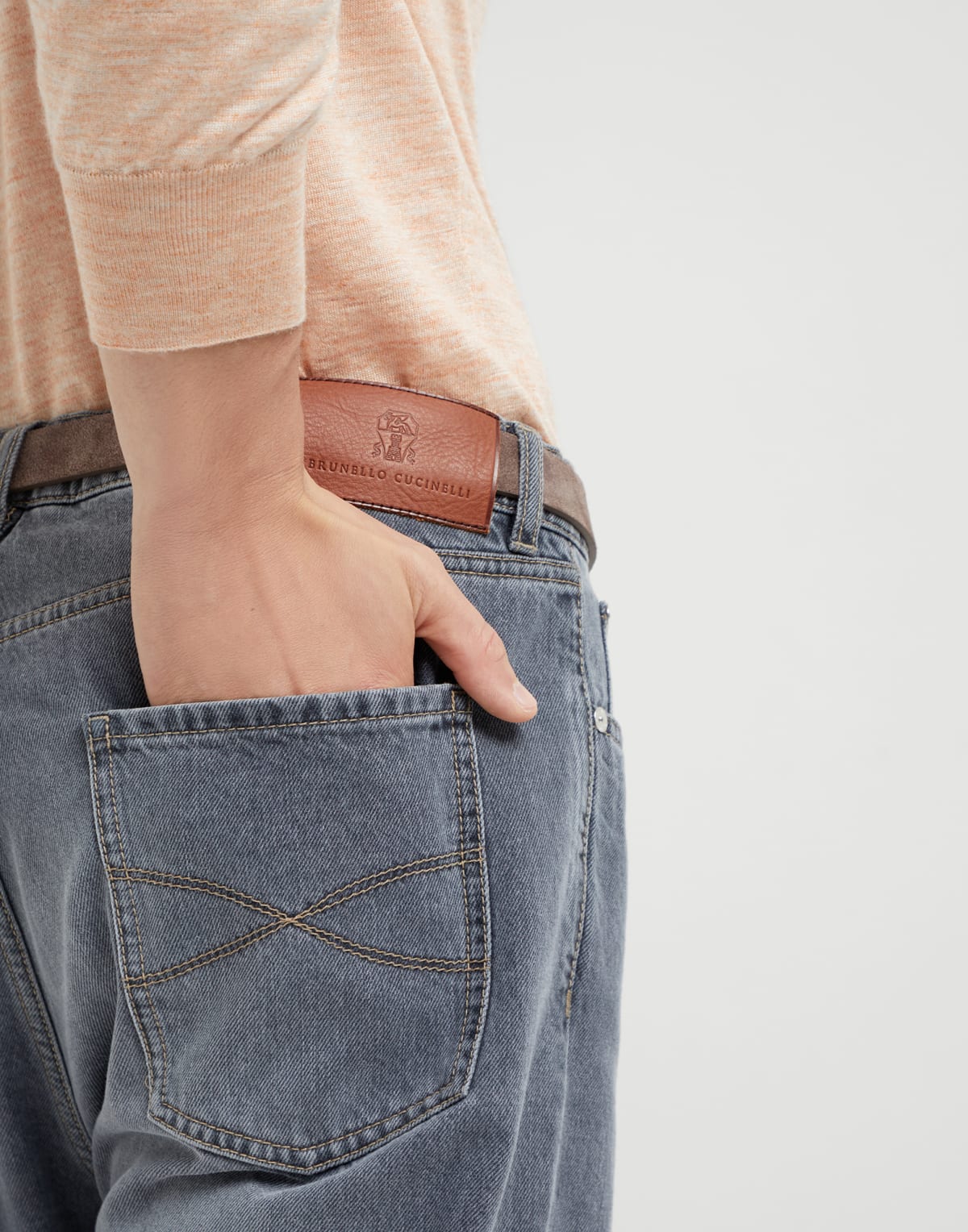 Brunello Cucinelli Greyscale Denim Iconic Jeans