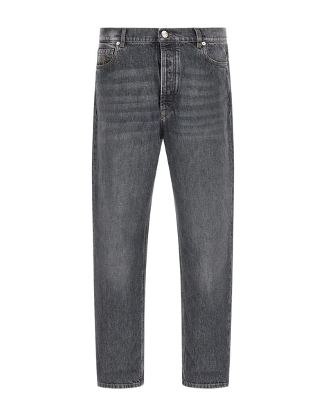 Brunello Cucinelli Greyscale Denim Jeans | Sendegaro BE