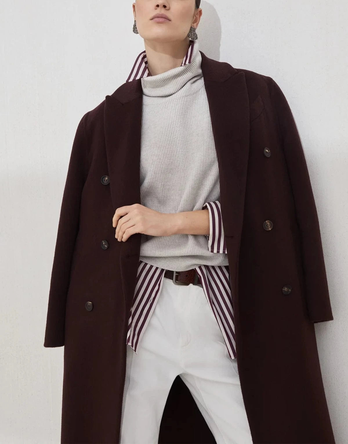 Brunello Cucinelli Hand-Crafted Cashmere Coat