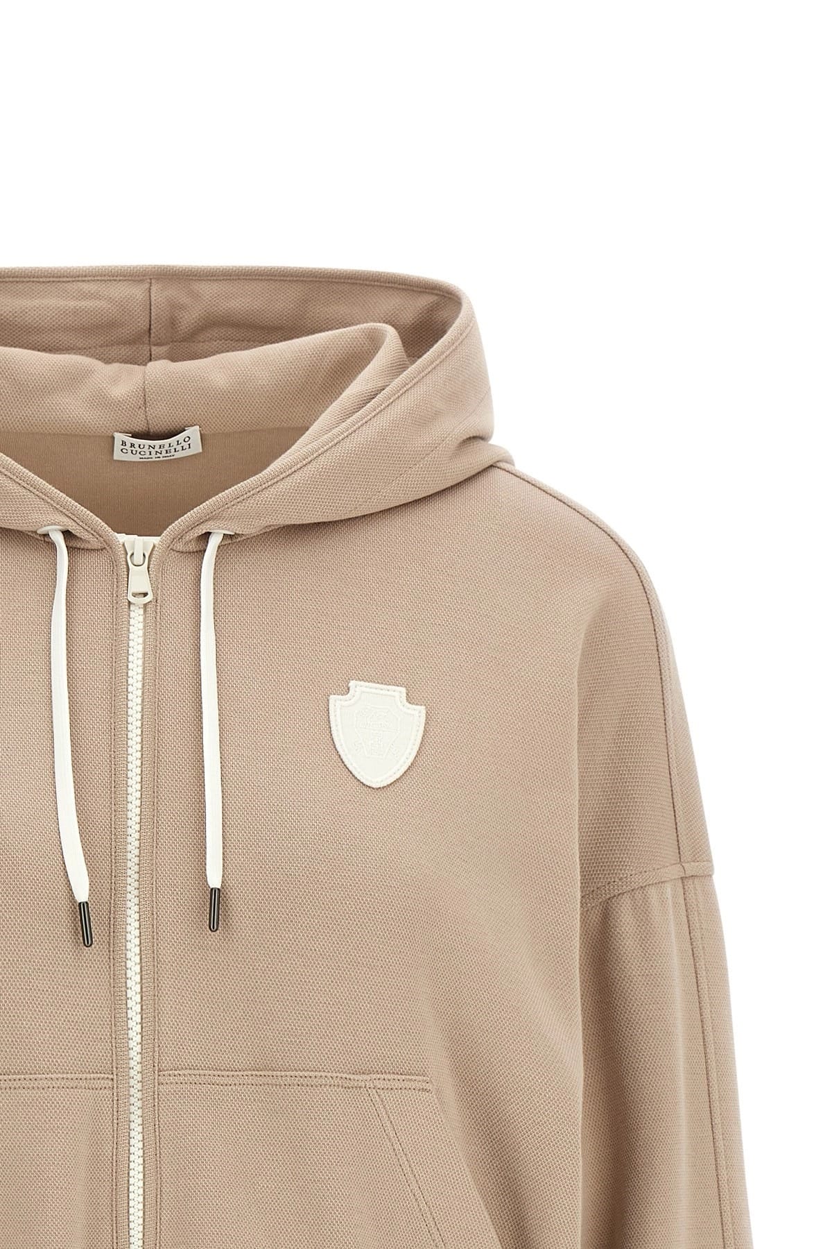 Brunello Cucinelli Brunello Cucinelli Heraldic Coat Of Arms Hoodie