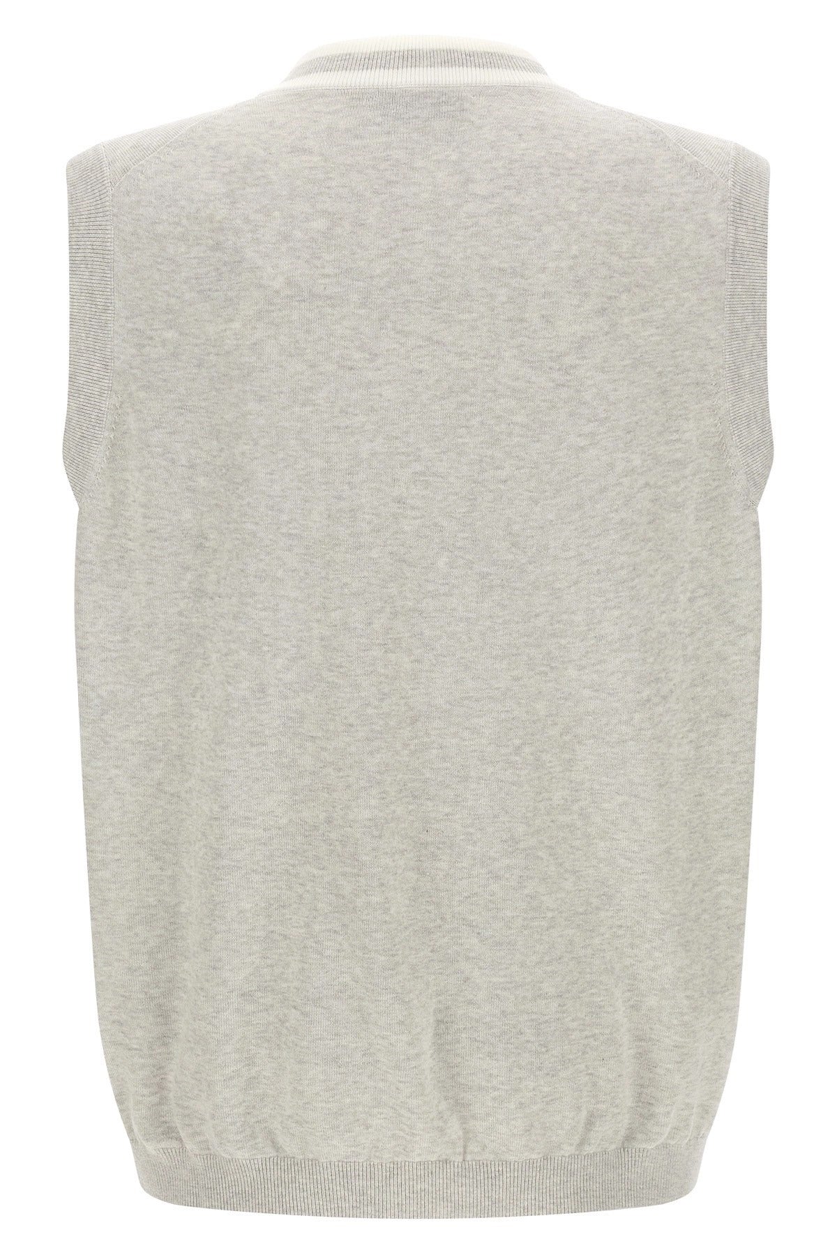 Brunello Cucinelli Heraldic Logo Vest | Sendegaro