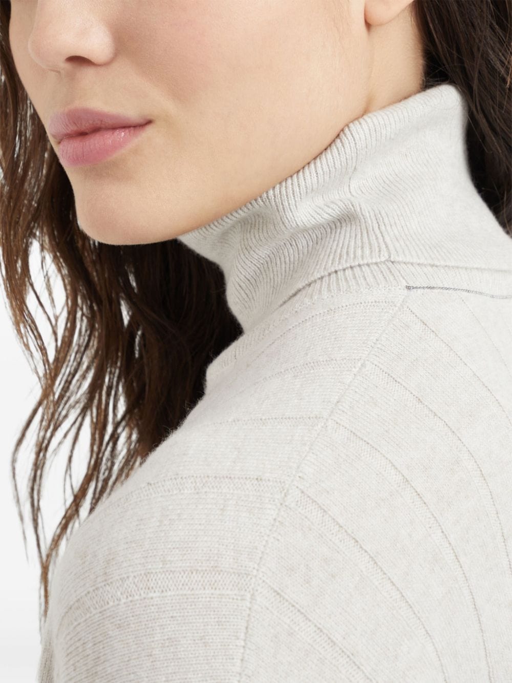 Brunello Cucinelli High-Neck Cashmere Sweater