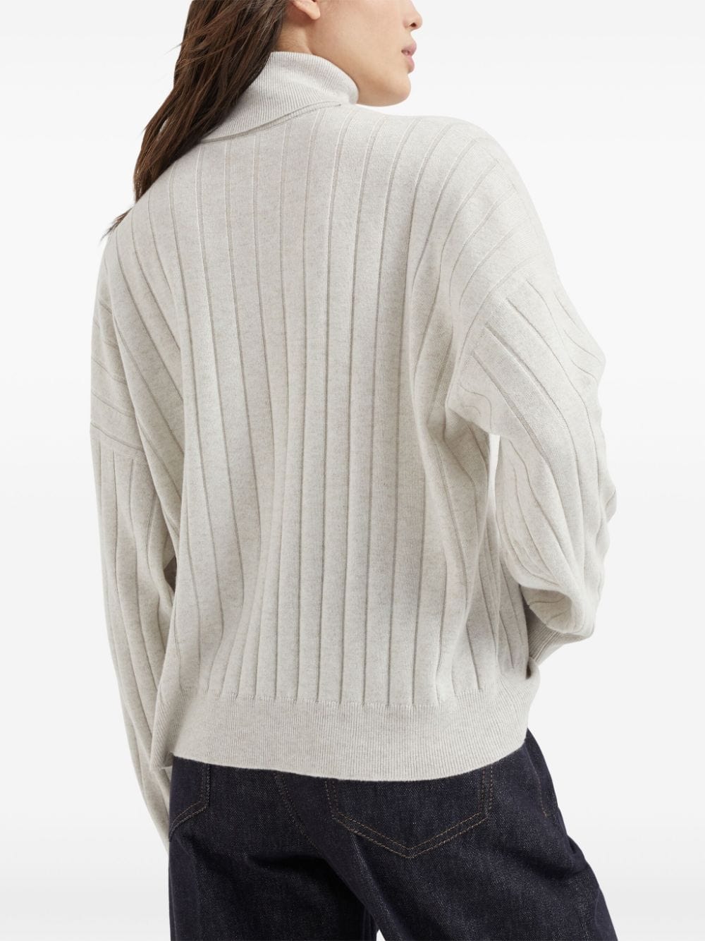 Brunello Cucinelli High-Neck Cashmere Sweater