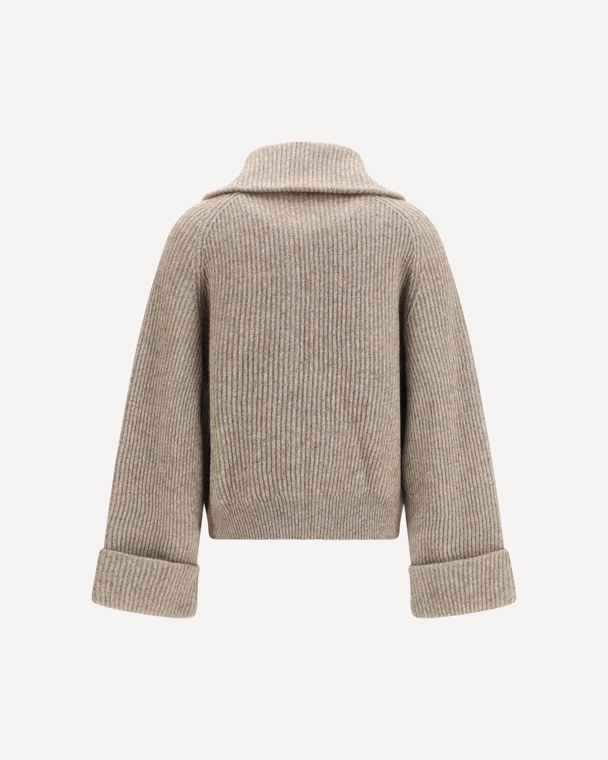 Brunello Cucinelli Brunello Cucinelli High-Neck Sweater With Wide Sleeves