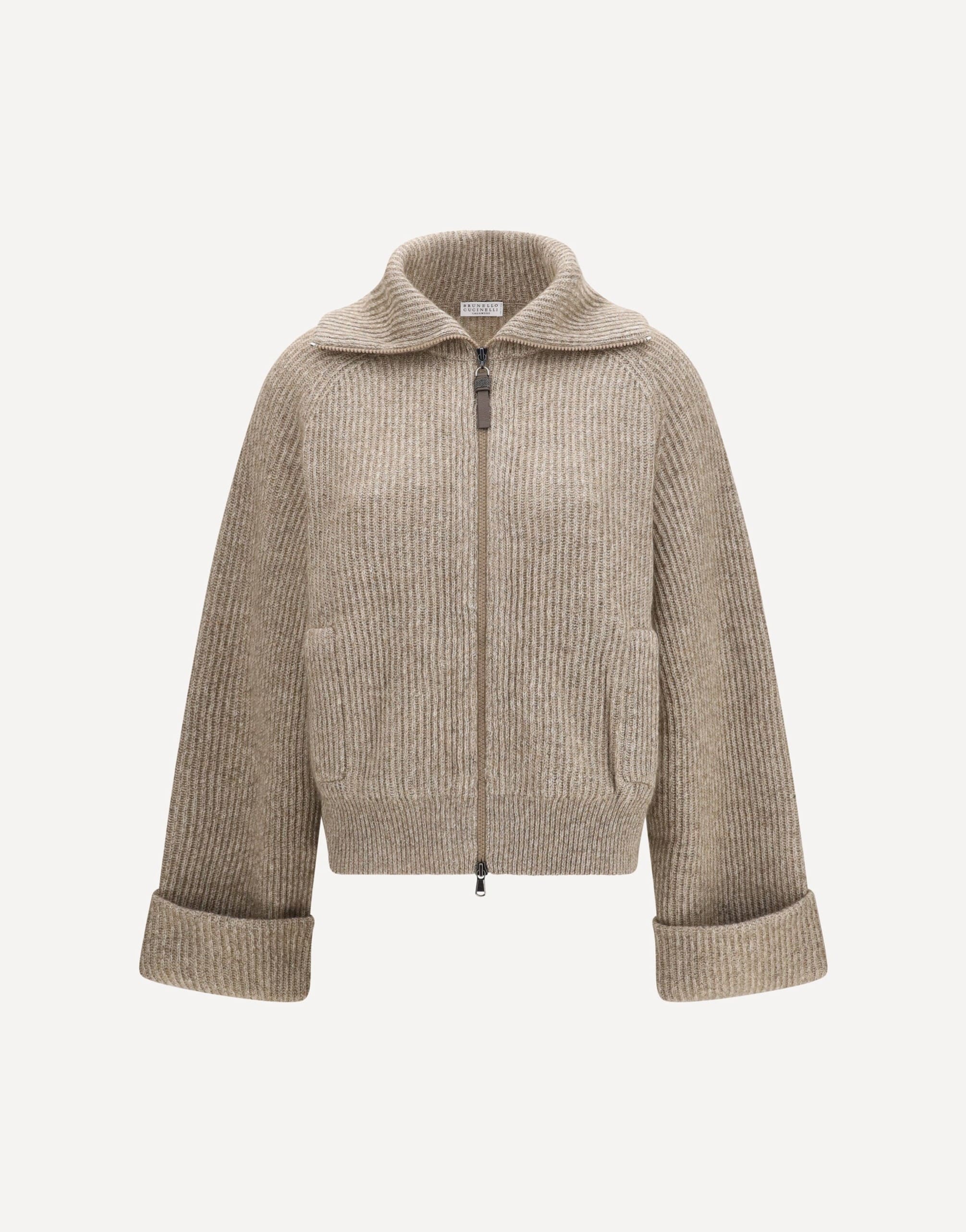 Brunello Cucinelli Brunello Cucinelli High-Neck Sweater With Wide Sleeves