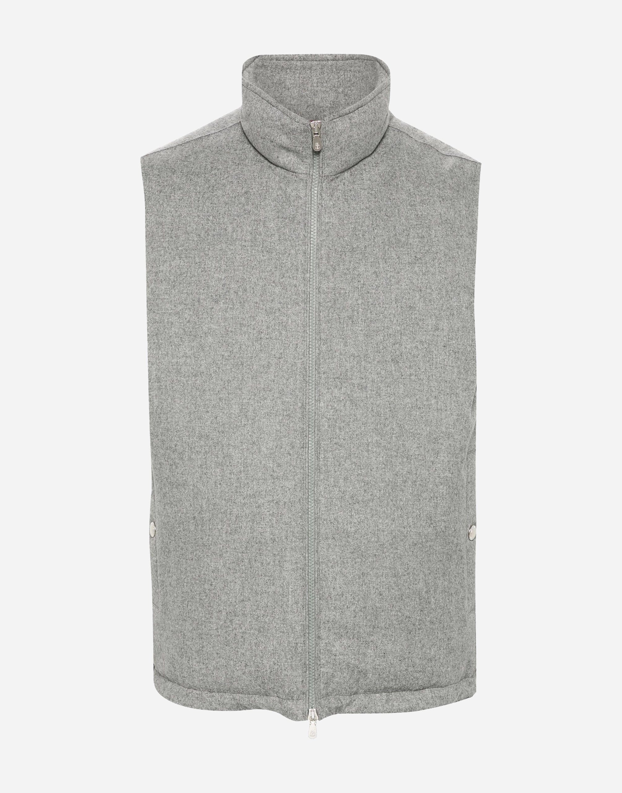 Brunello Cucinelli High-Neck Wool Gilet