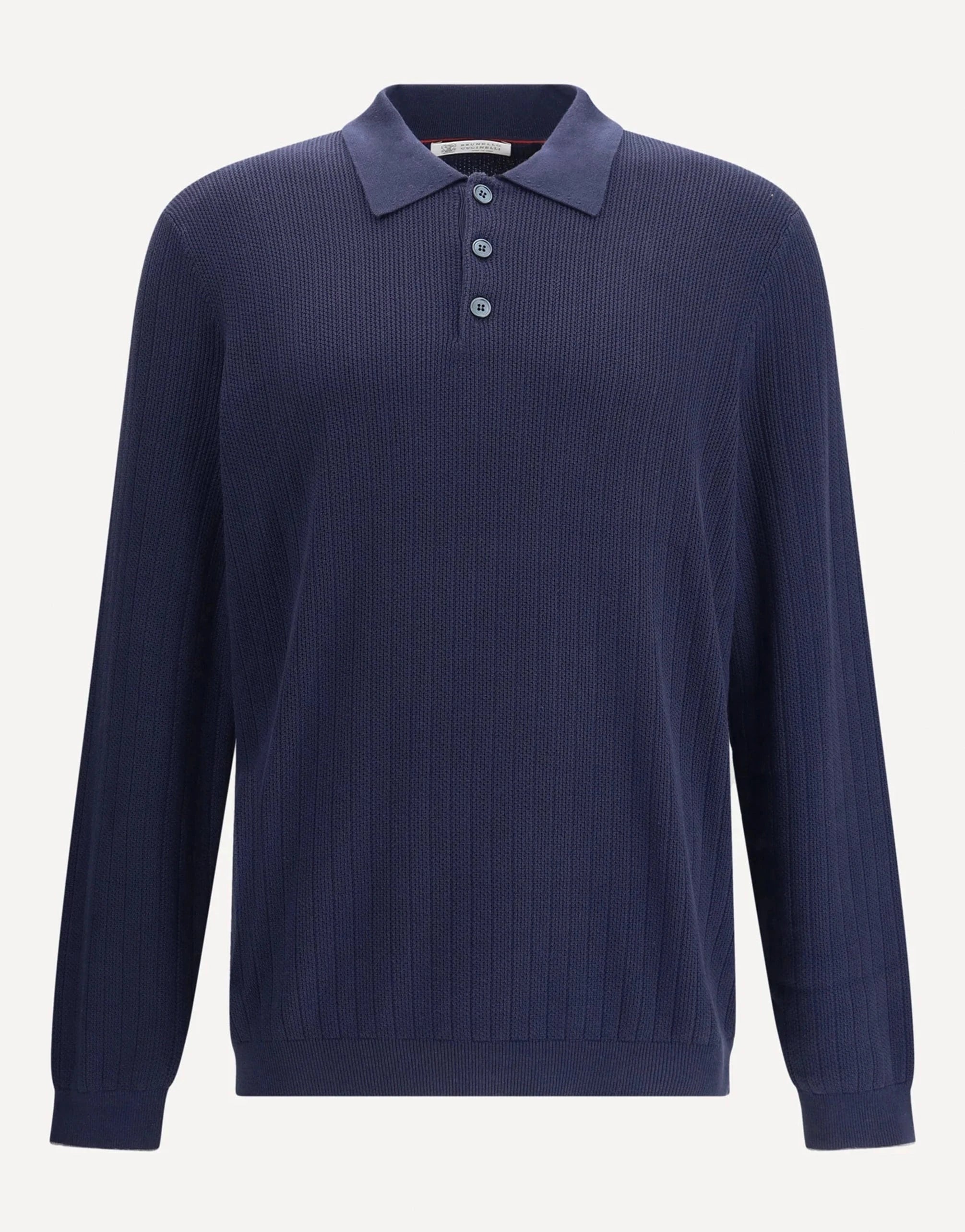 Brunello Cucinelli Honeycomb Stitch Polo Shirt