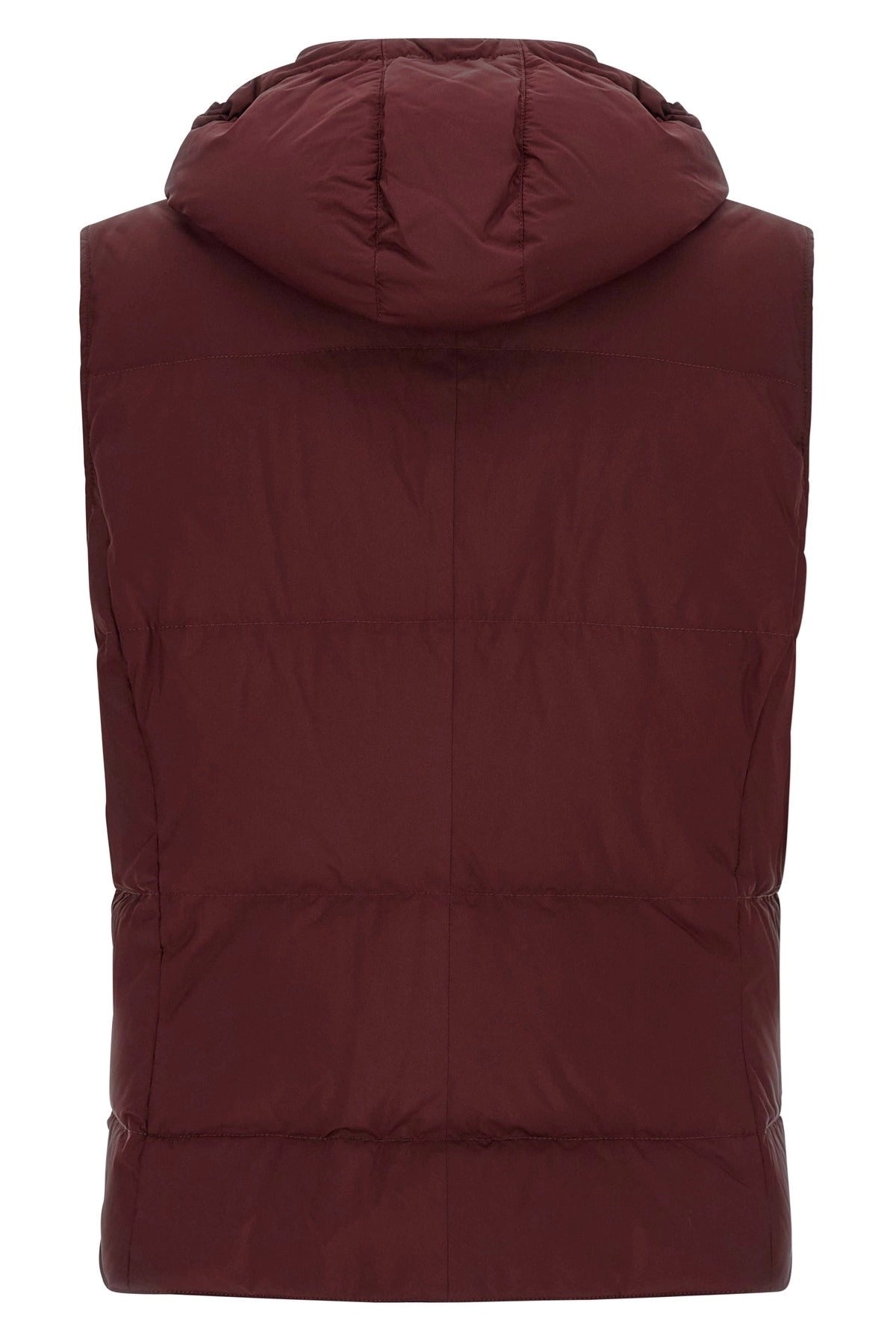 Brunello Cucinelli フード付きパデッドベスト | Sendegaro JP