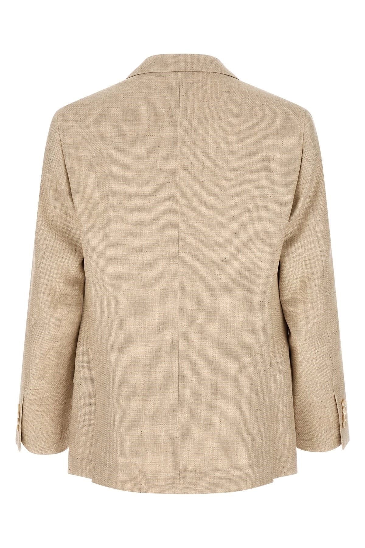 Brunello Cucinelli Hopsack-Anzug - alternate view