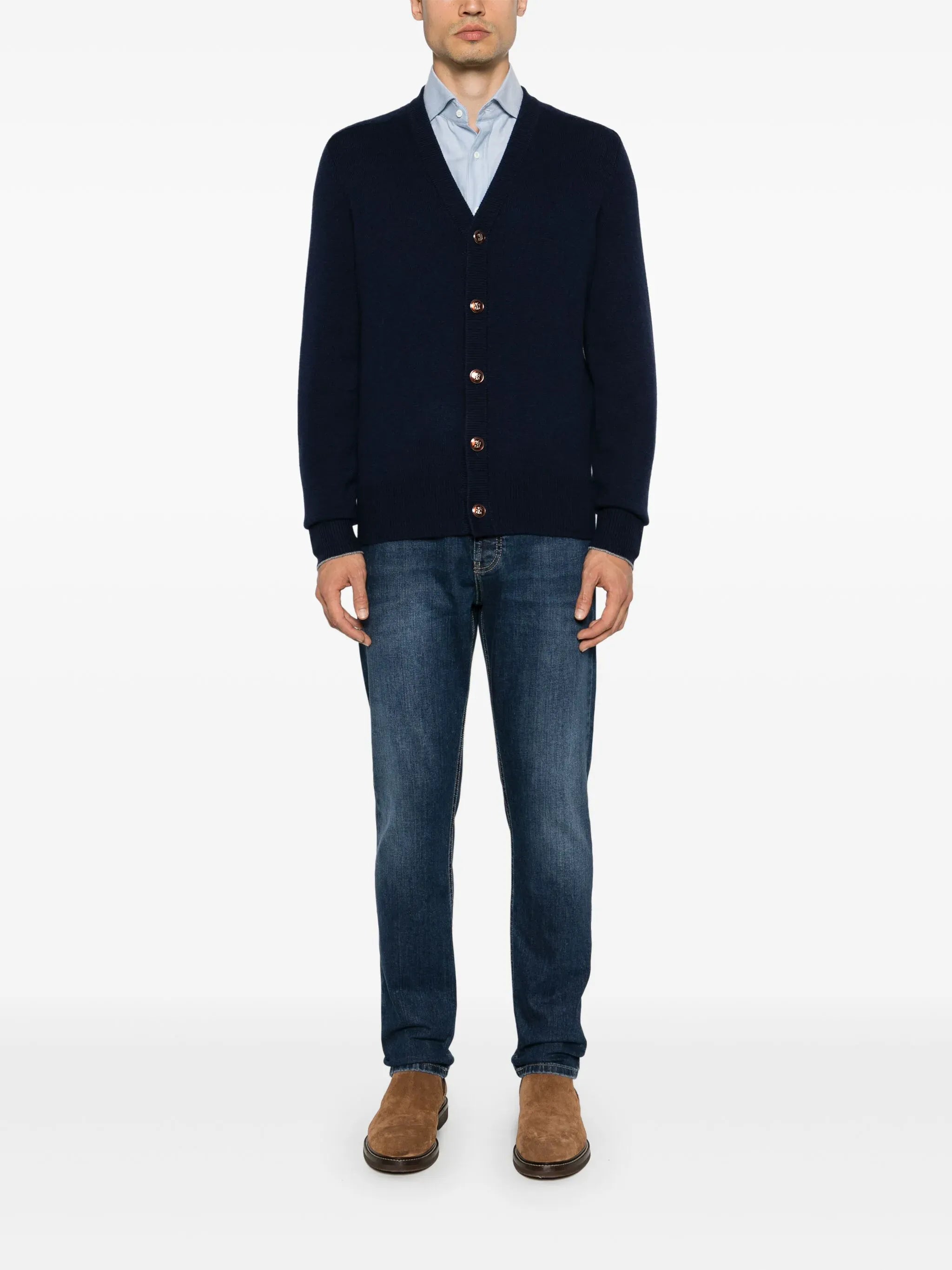 Brunello Cucinelli Iconic Comfort Cotton Denim Jeans - alternate view