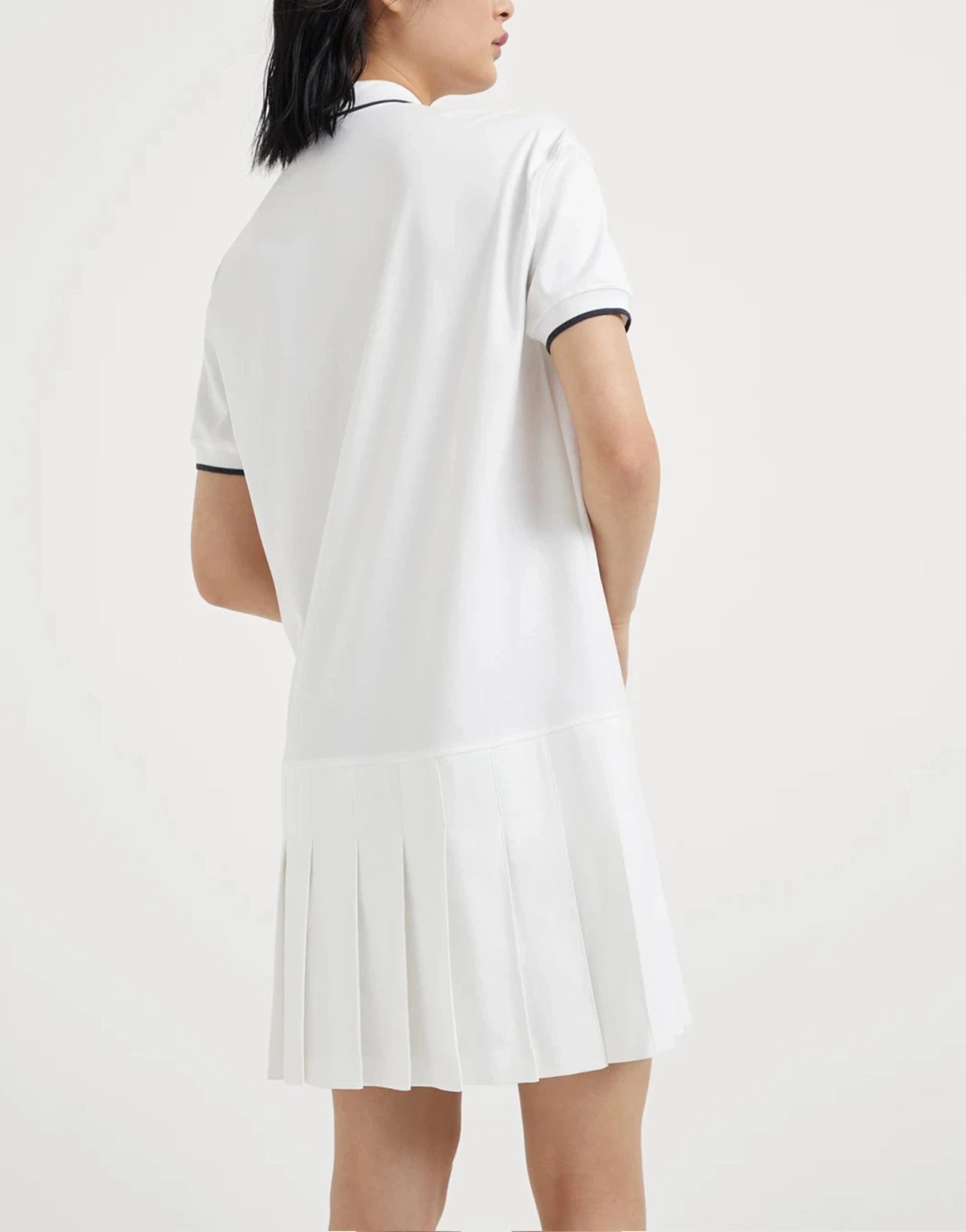 Brunello Cucinelli Interlock Cotton Minidress