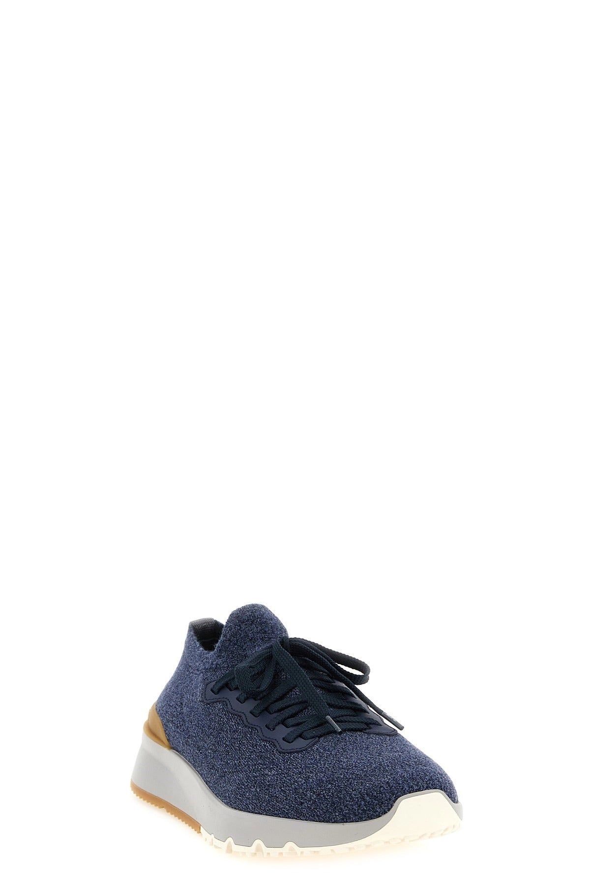 Brunello Cucinelli Jacquard Knit Sneakers