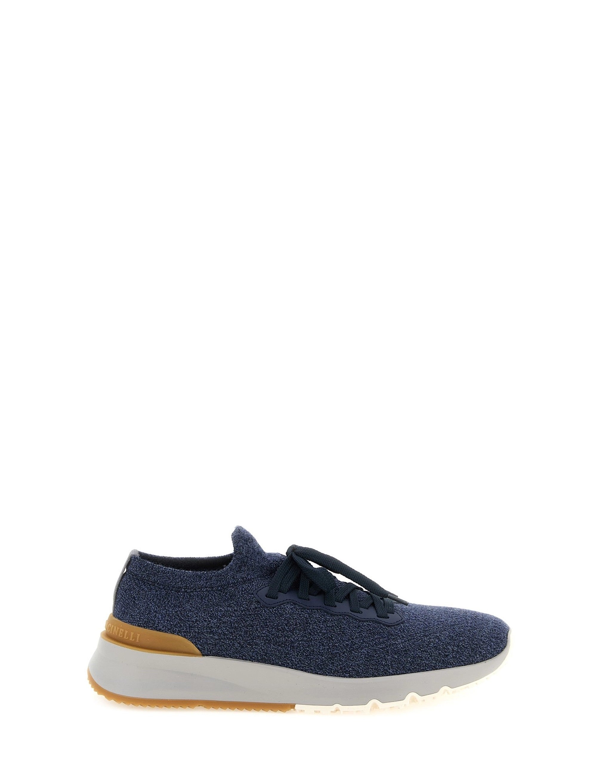 Brunello Cucinelli Jacquard Knit Sneakers | Sendegaro