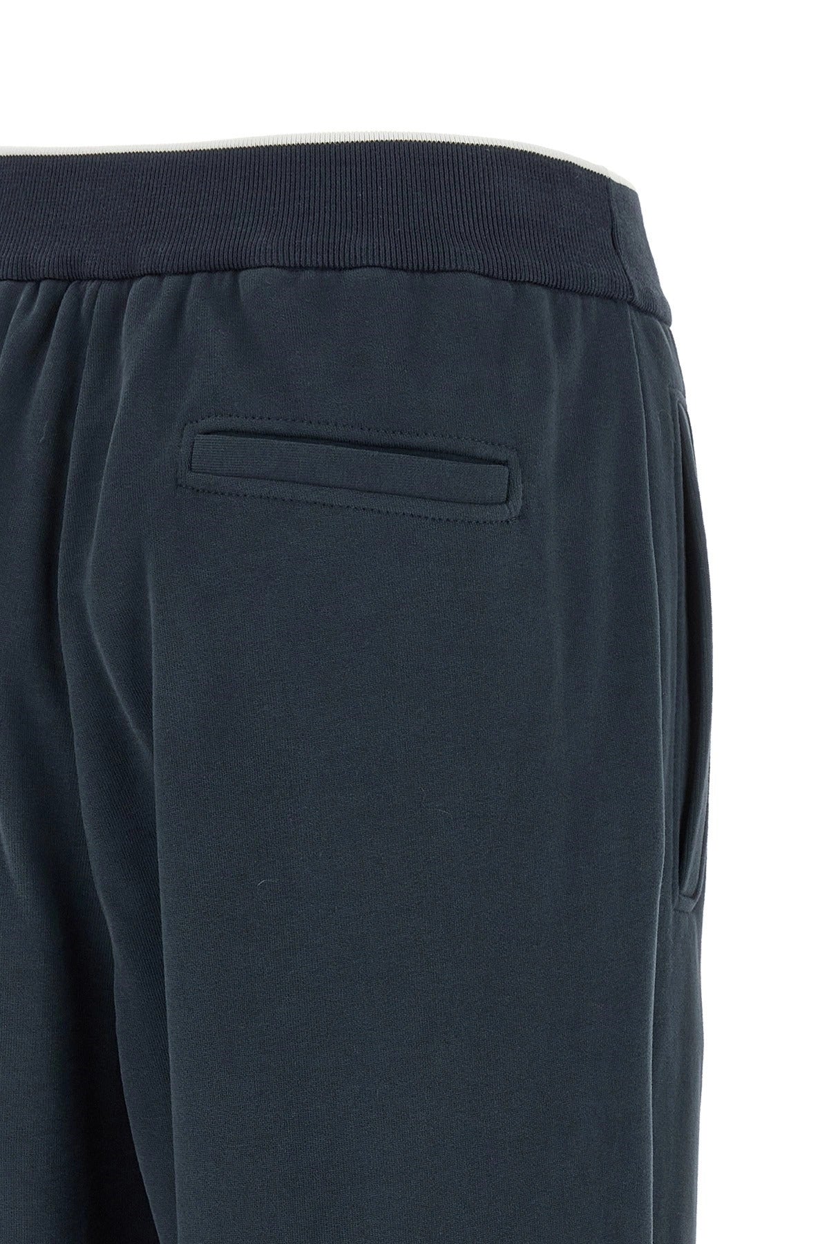 Brunello Cucinelli Joggers With Front Stitching Detail