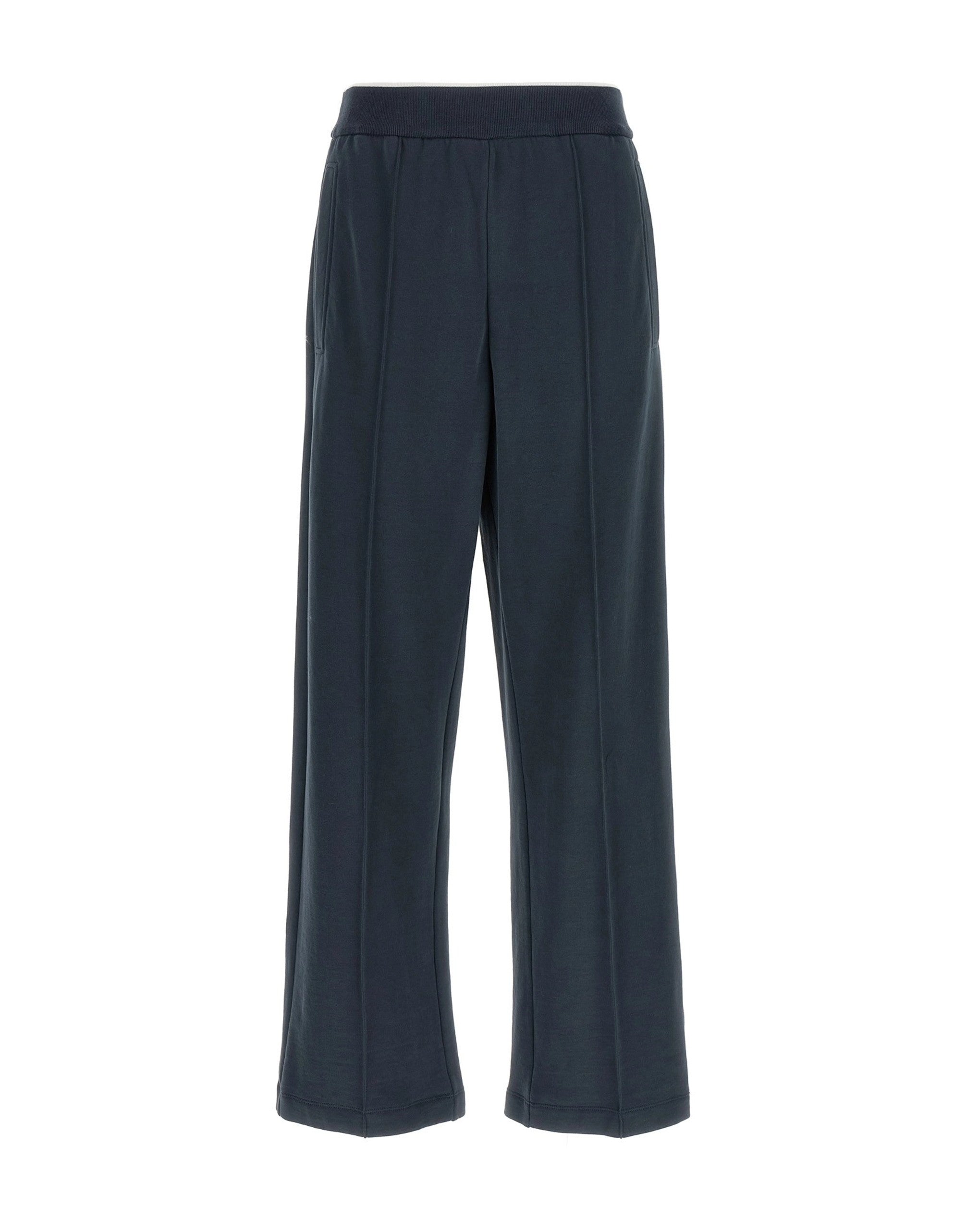 Brunello Cucinelli Joggers With Front Stitching Detail