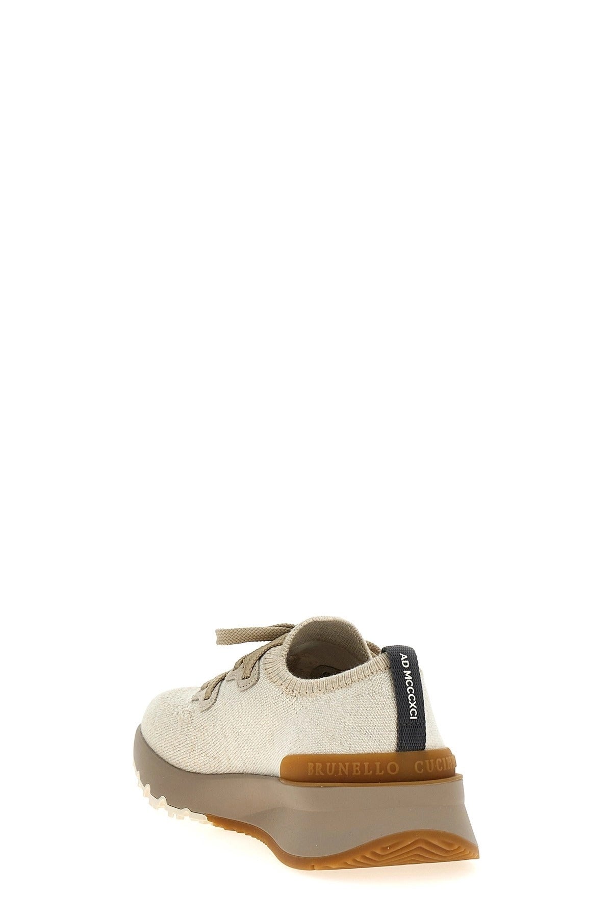 Brunello Cucinelli Knitted Slip-On Sneakers