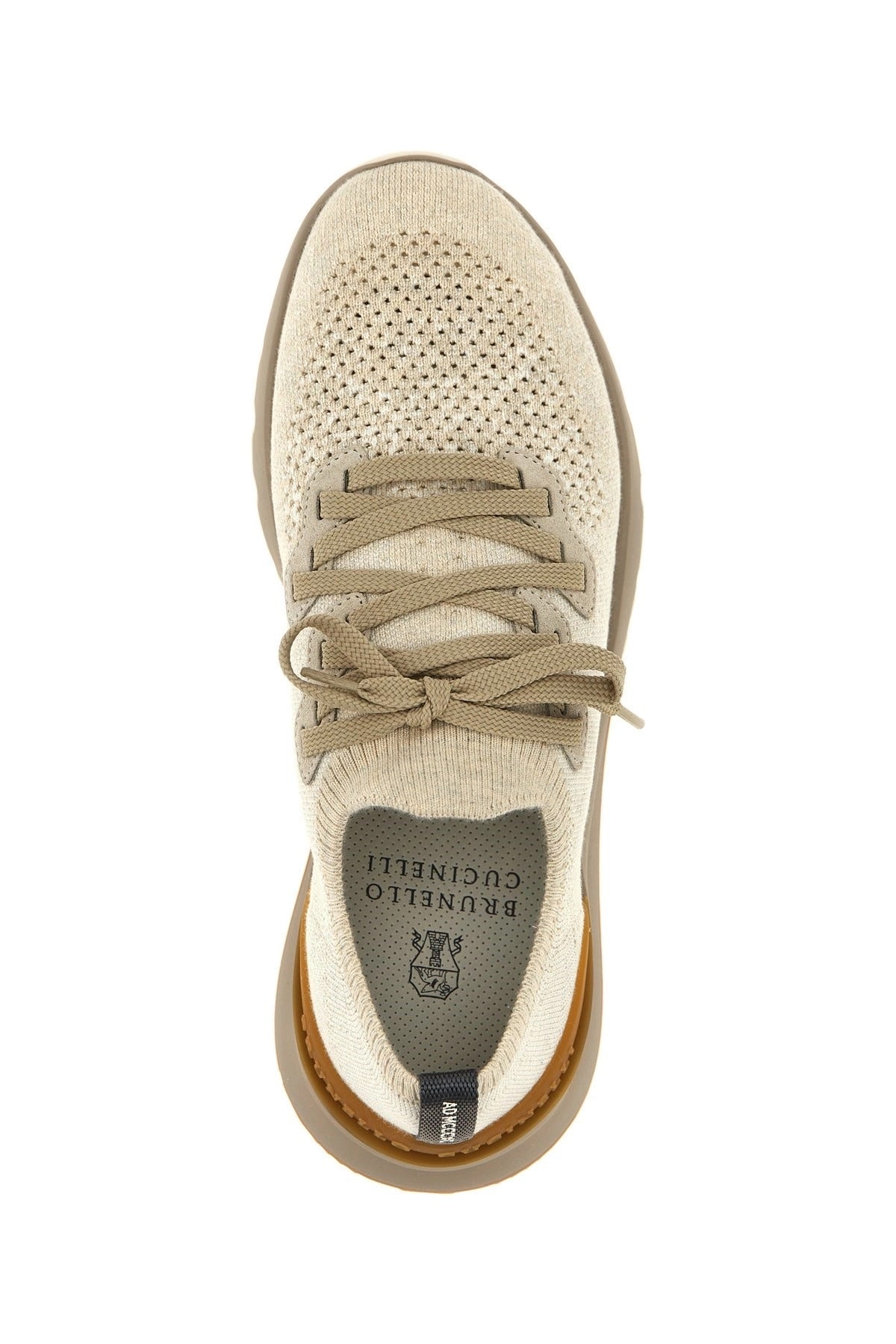 Brunello Cucinelli Knitted Slip-On Sneakers