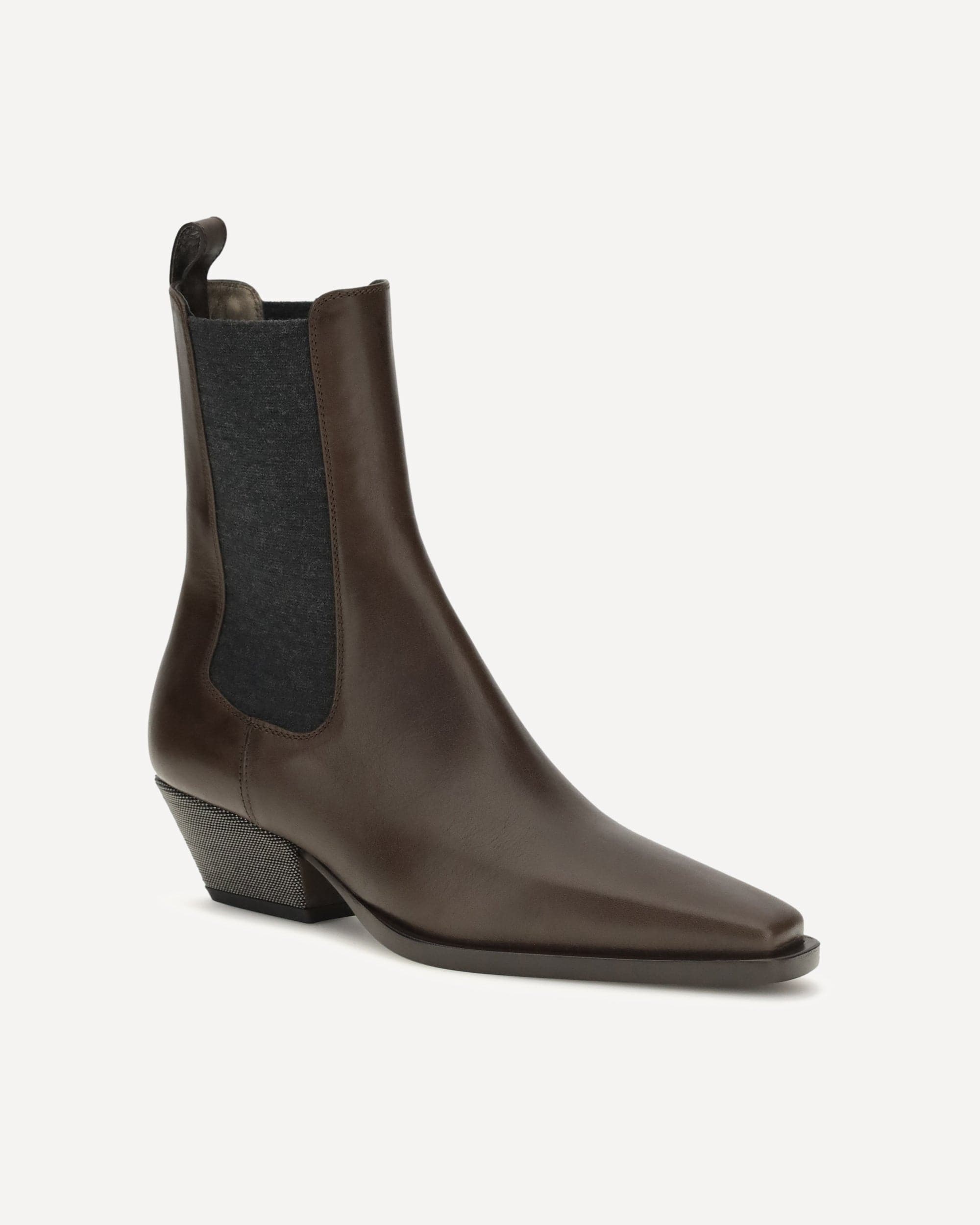 Brunello Cucinelli Brunello Cucinelli Leather Ankle Boots