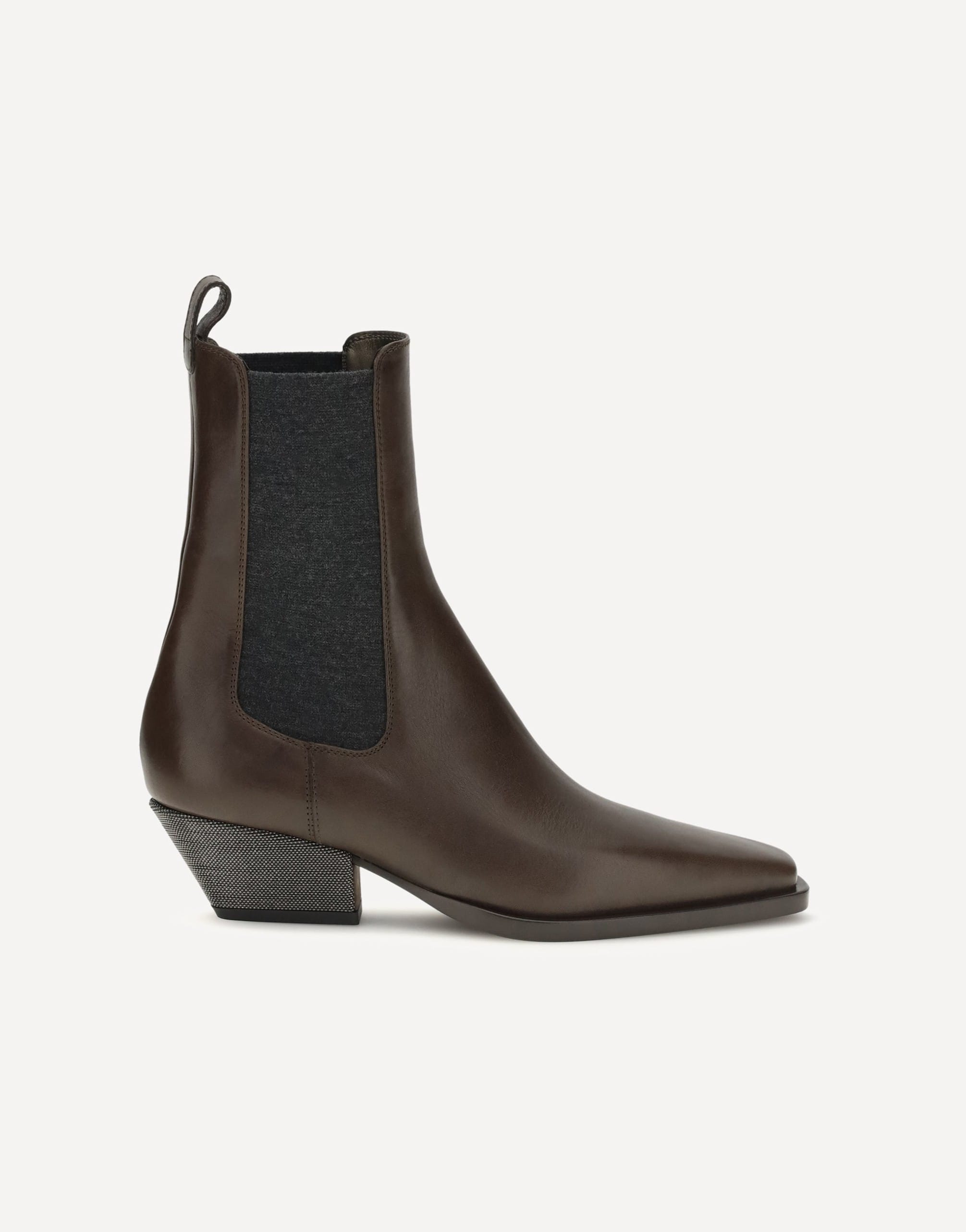 Brunello Cucinelli Brunello Cucinelli Leather Ankle Boots