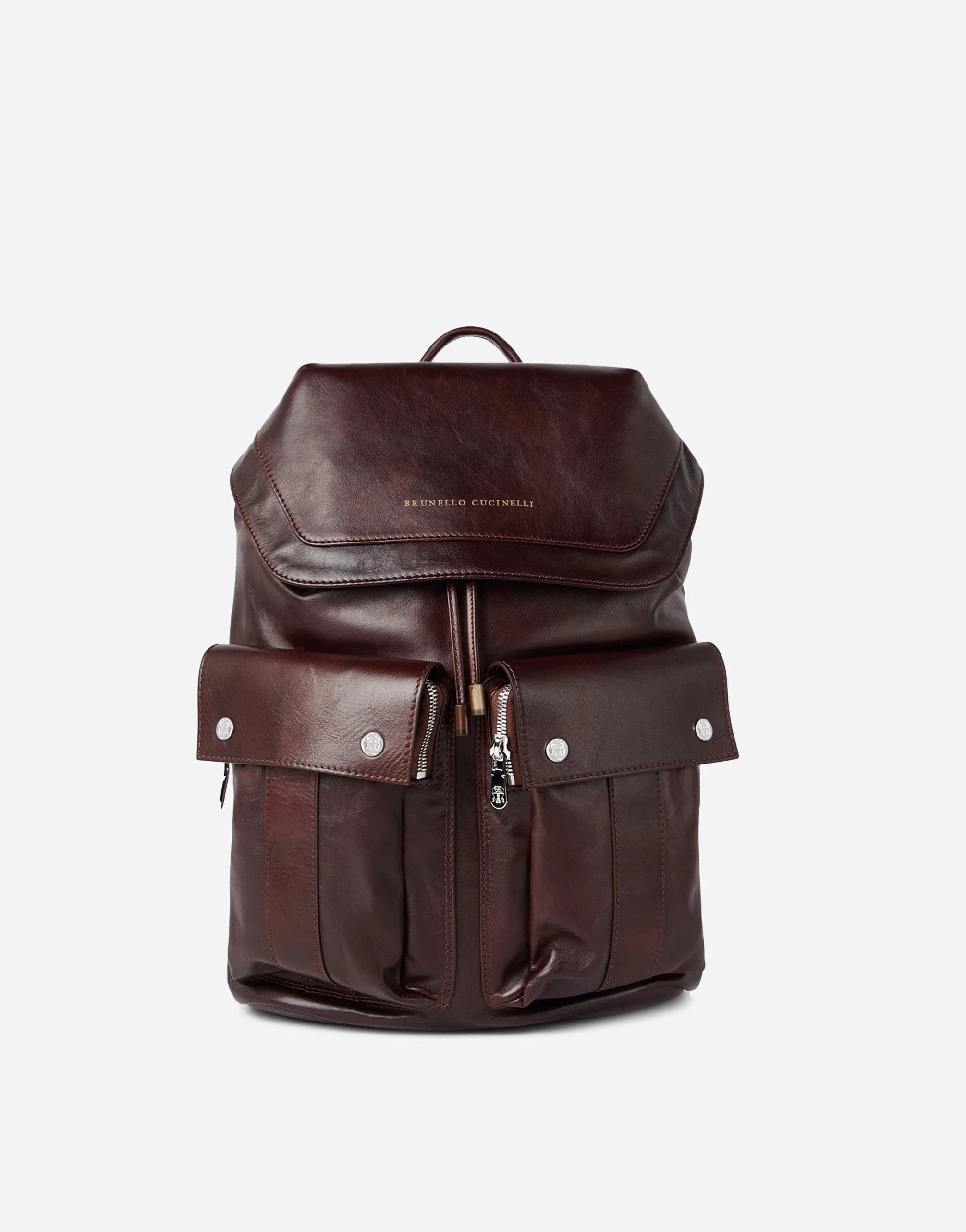 Brunello Cucinelli Leather Leisure Backpack