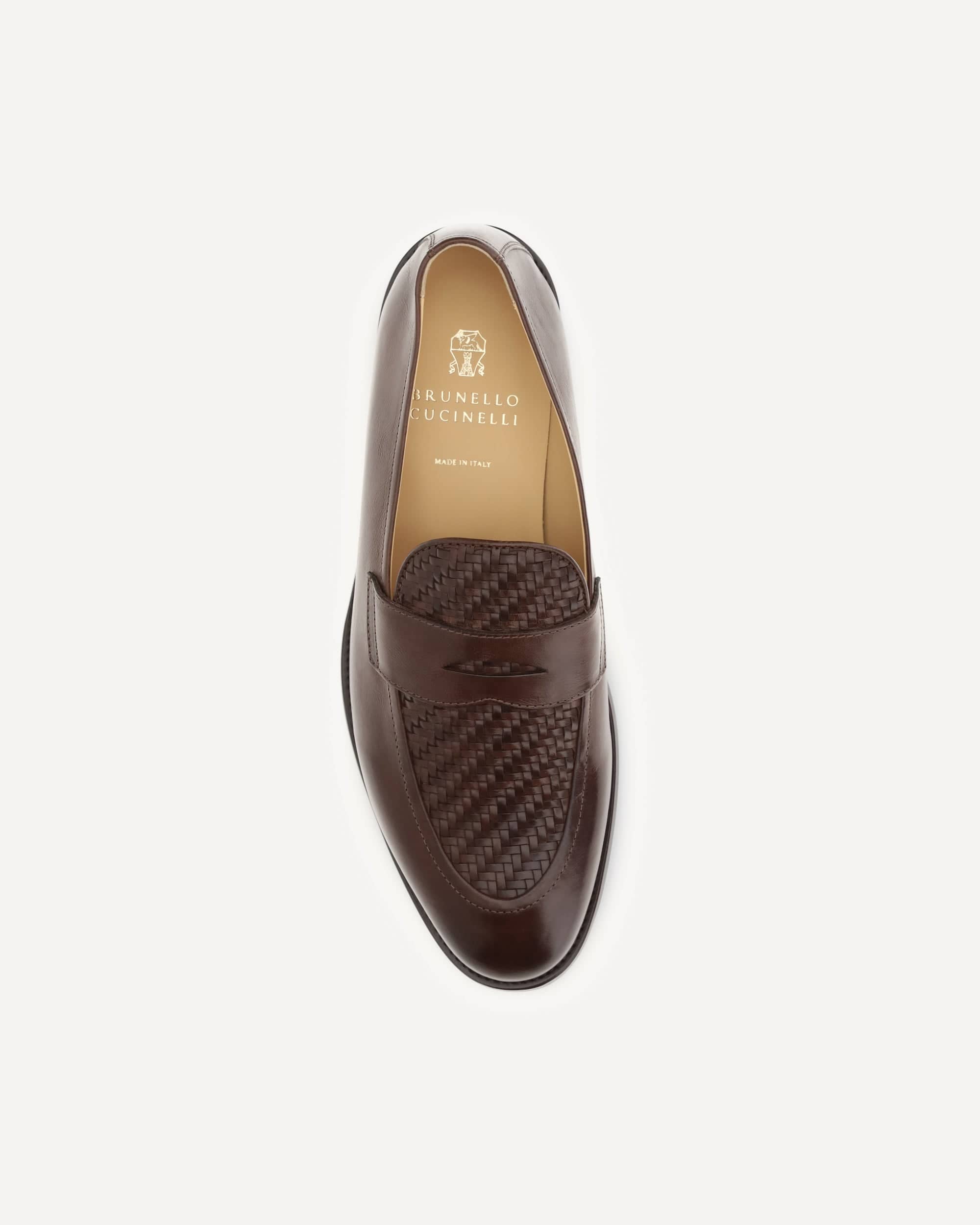 Brunello Cucinelli Leather Loafers