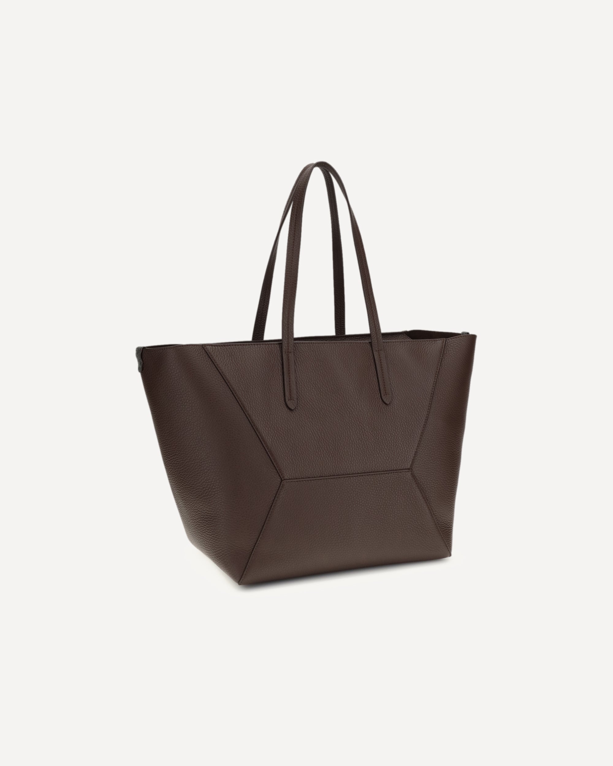 Brunello Cucinelli Leather Tote Bag