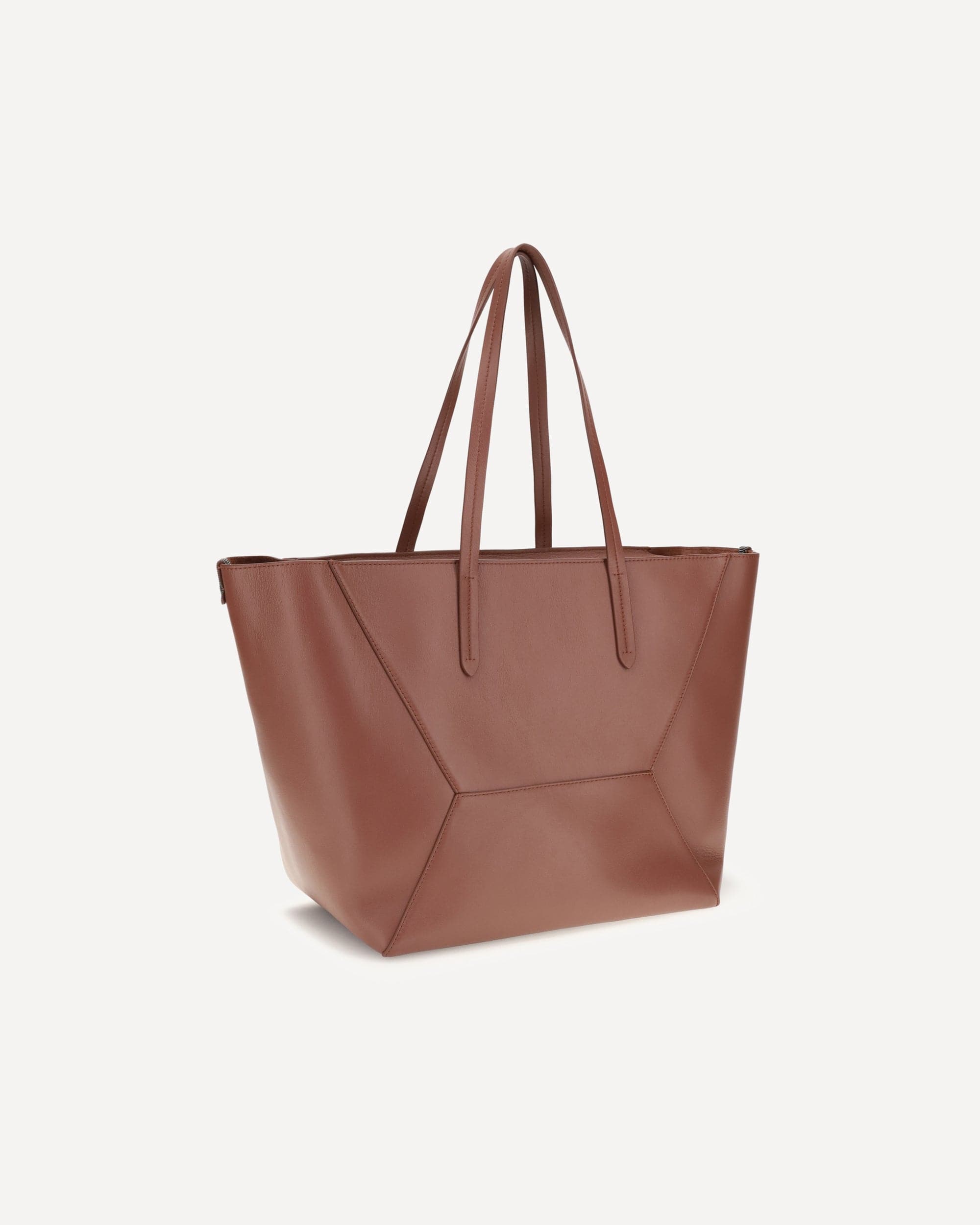 Brunello Cucinelli Brunello Cucinelli Leather Tote Bag