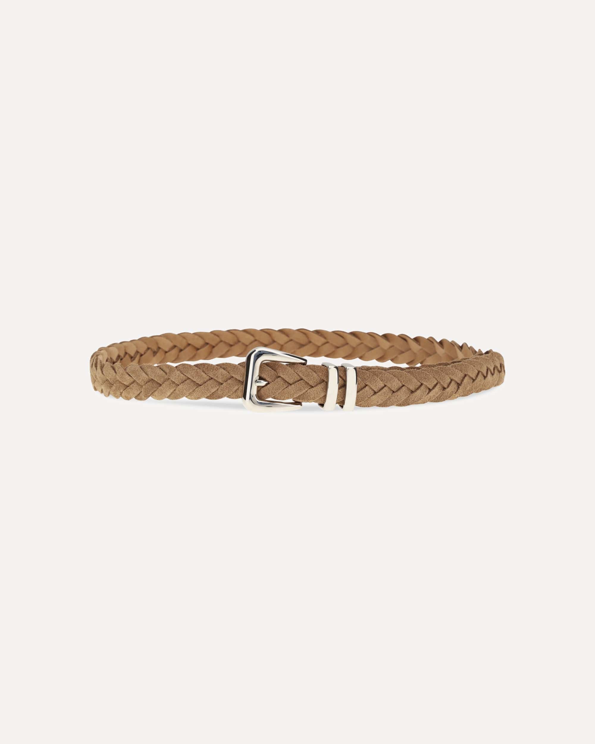 Brunello Cucinelli Brunello Cucinelli Leather Woven Belt