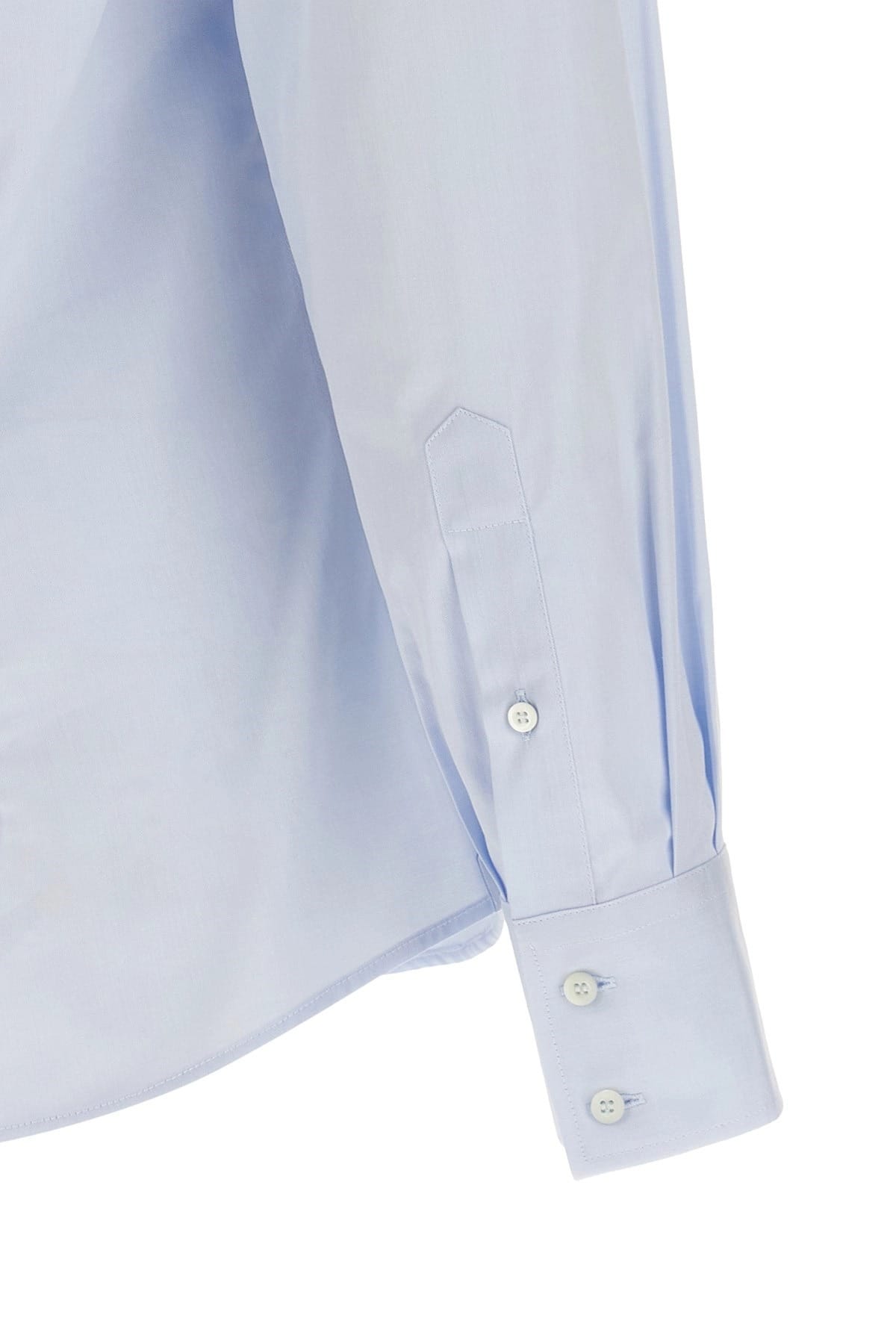 Brunello Cucinelli Brunello Cucinelli Light Blue Button-Down Shirt
