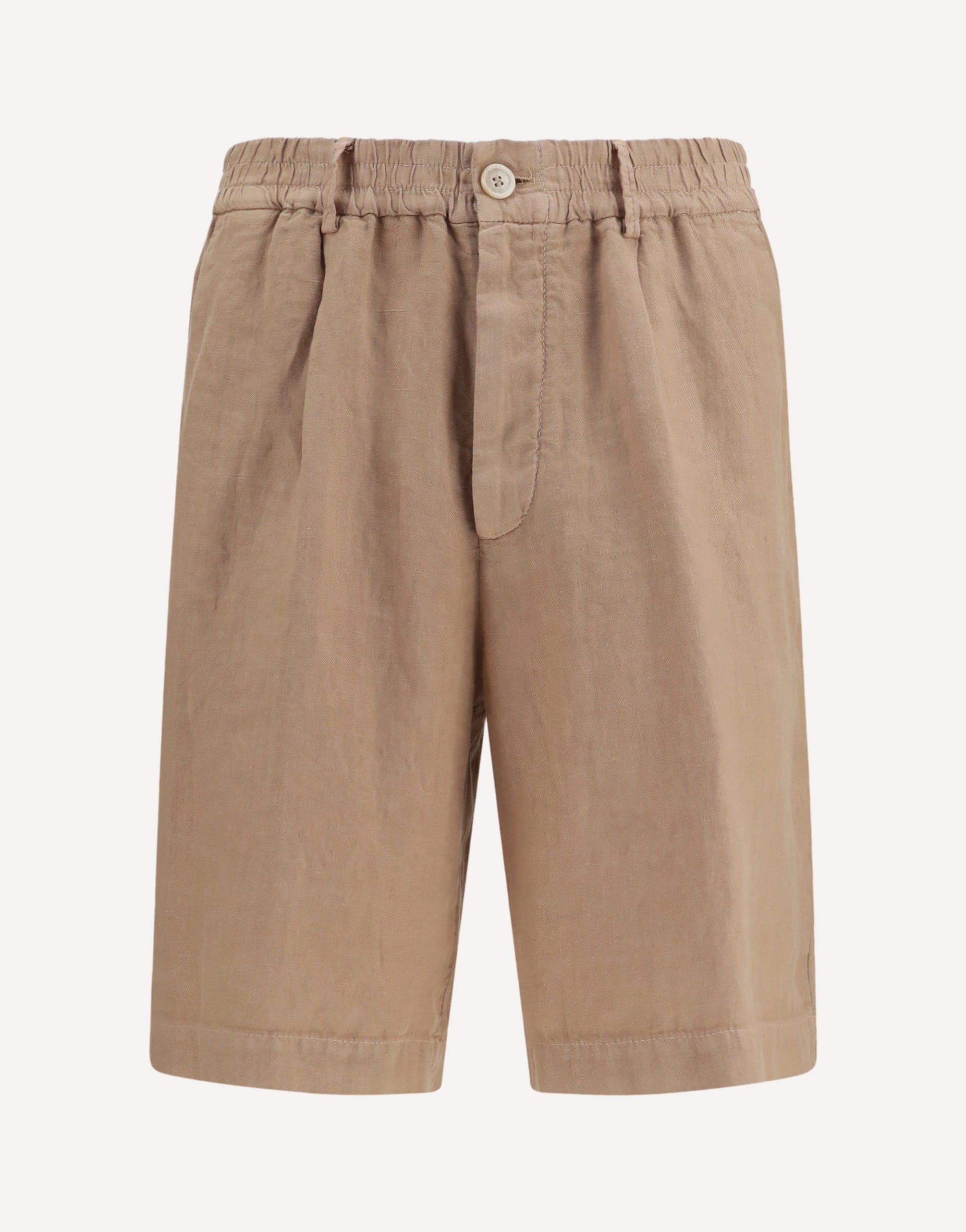 Brunello Cucinelli Lightweight Délavé Linen Shorts
