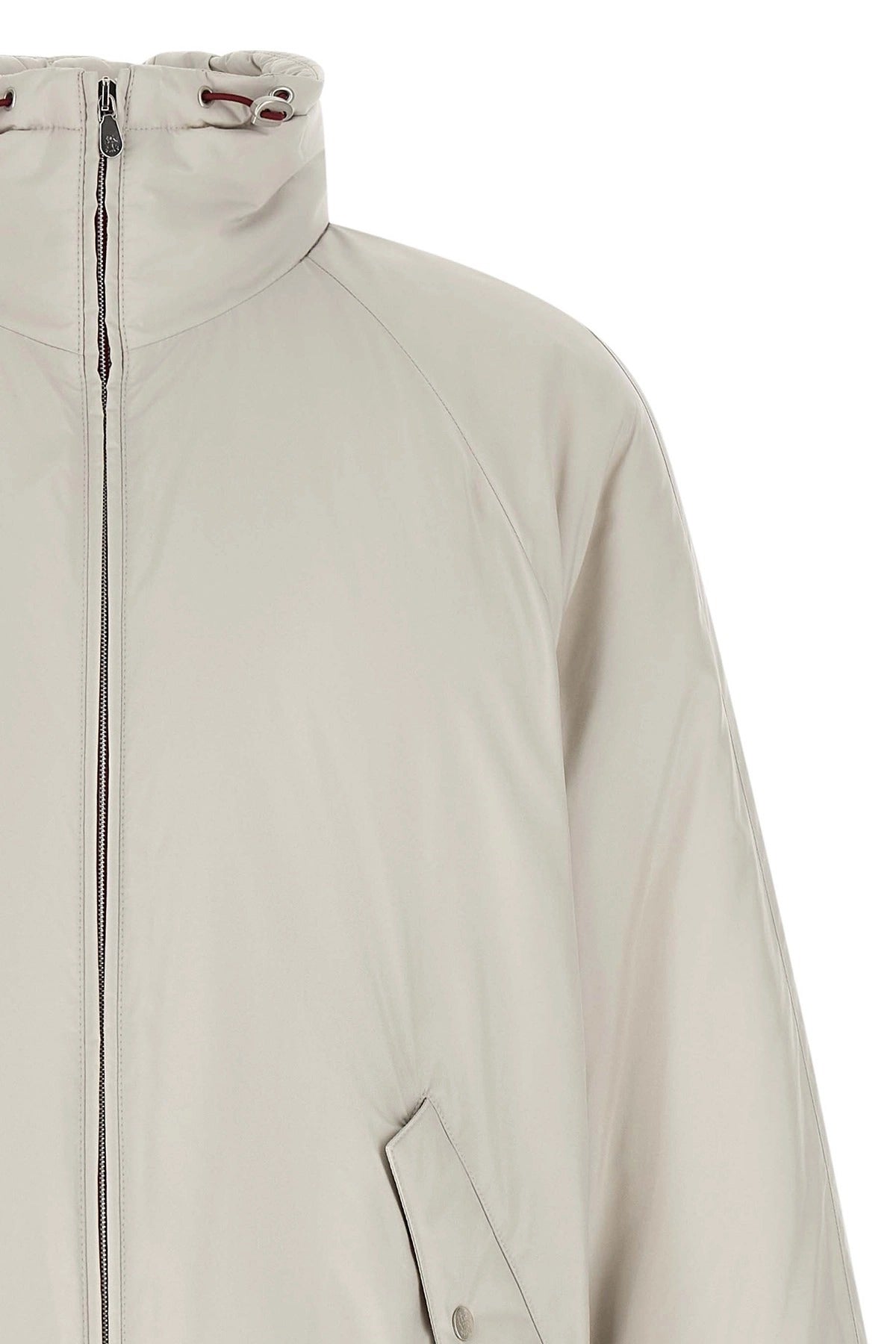 Brunello Cucinelli Lightweight Nylon Hooded Jacket