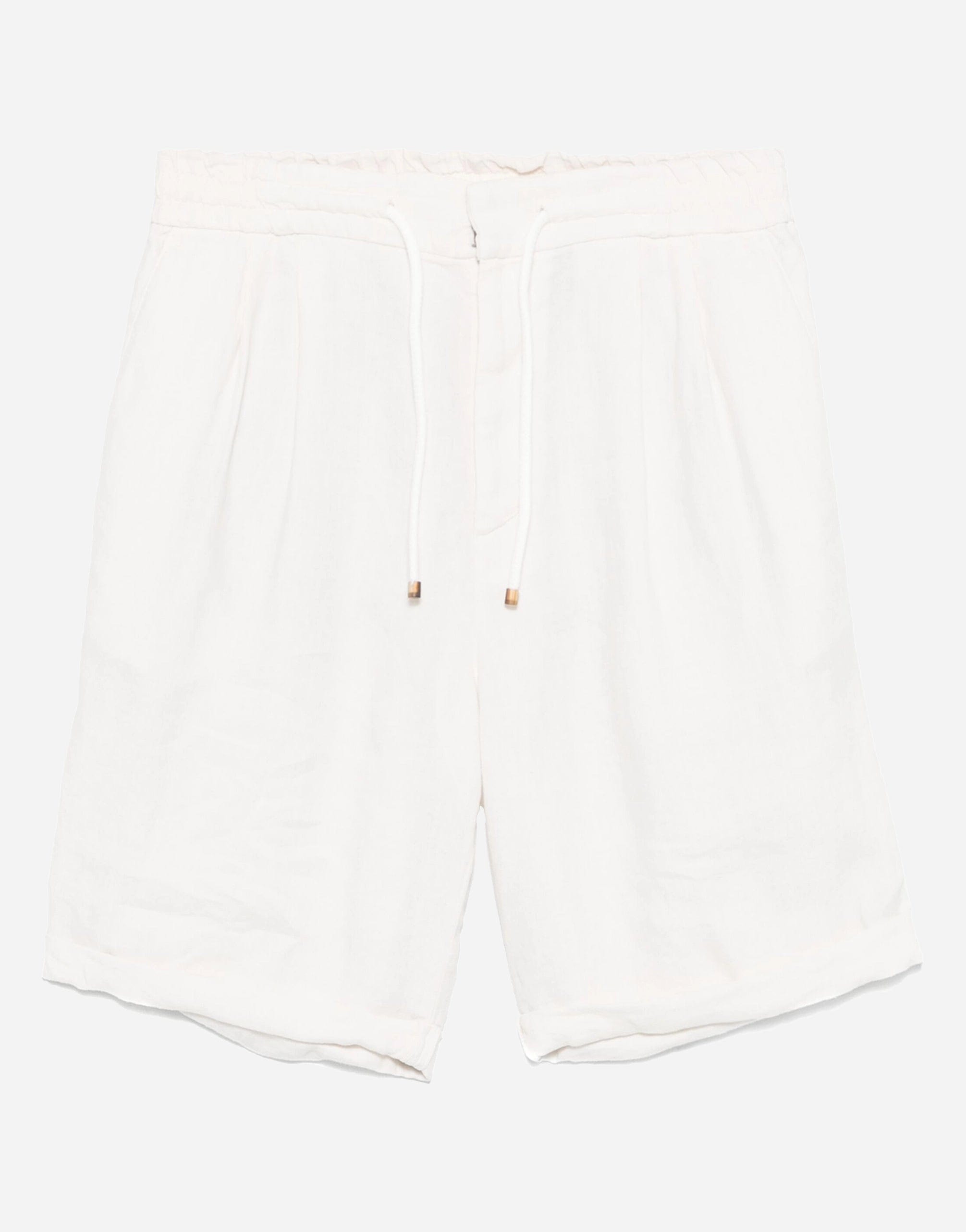 Brunello Cucinelli Linen Bermuda Shorts