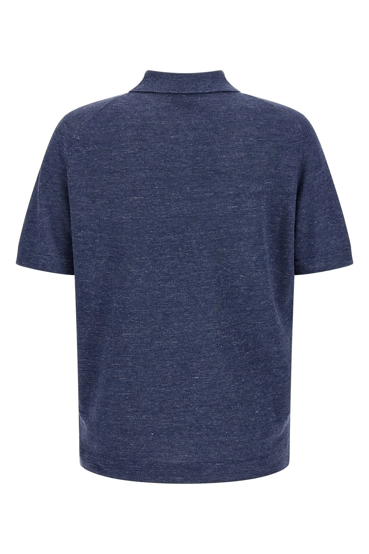 Brunello Cucinelli Brunello Cucinelli Linen Cotton Polo Shirt