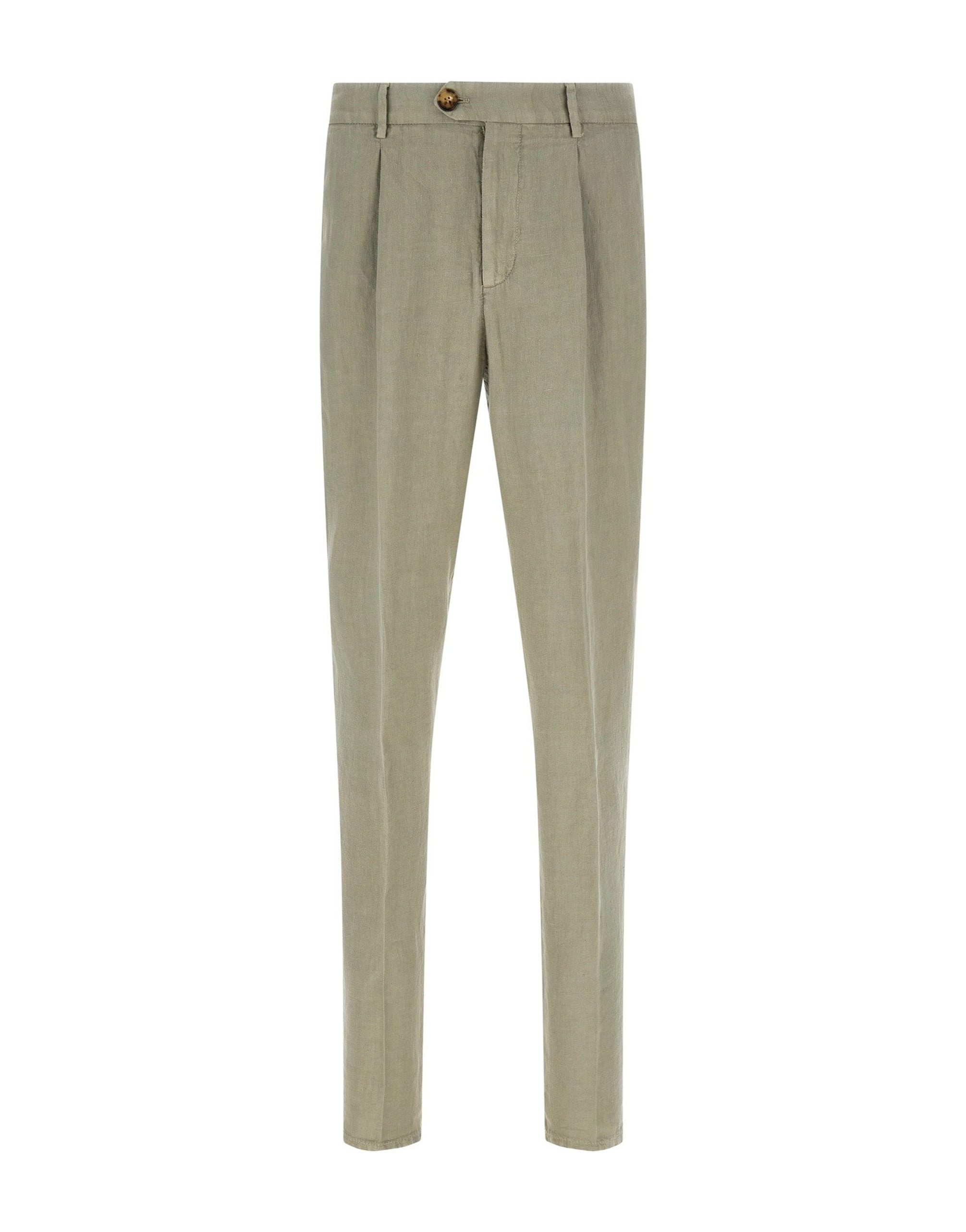 Brunello Cucinelli Linen Gabardine Trousers