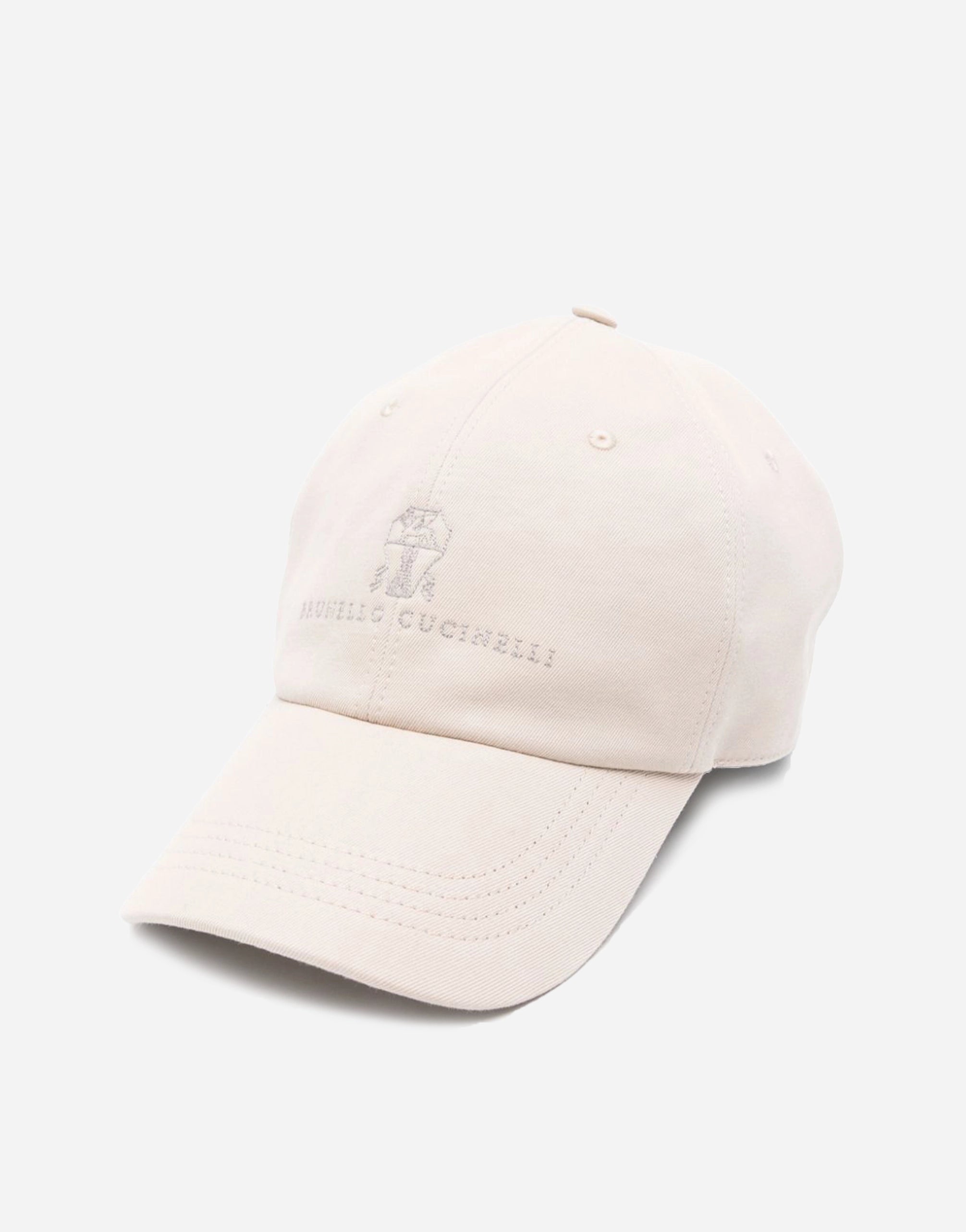 Brunello Cucinelli Logo-Embroidered Cap