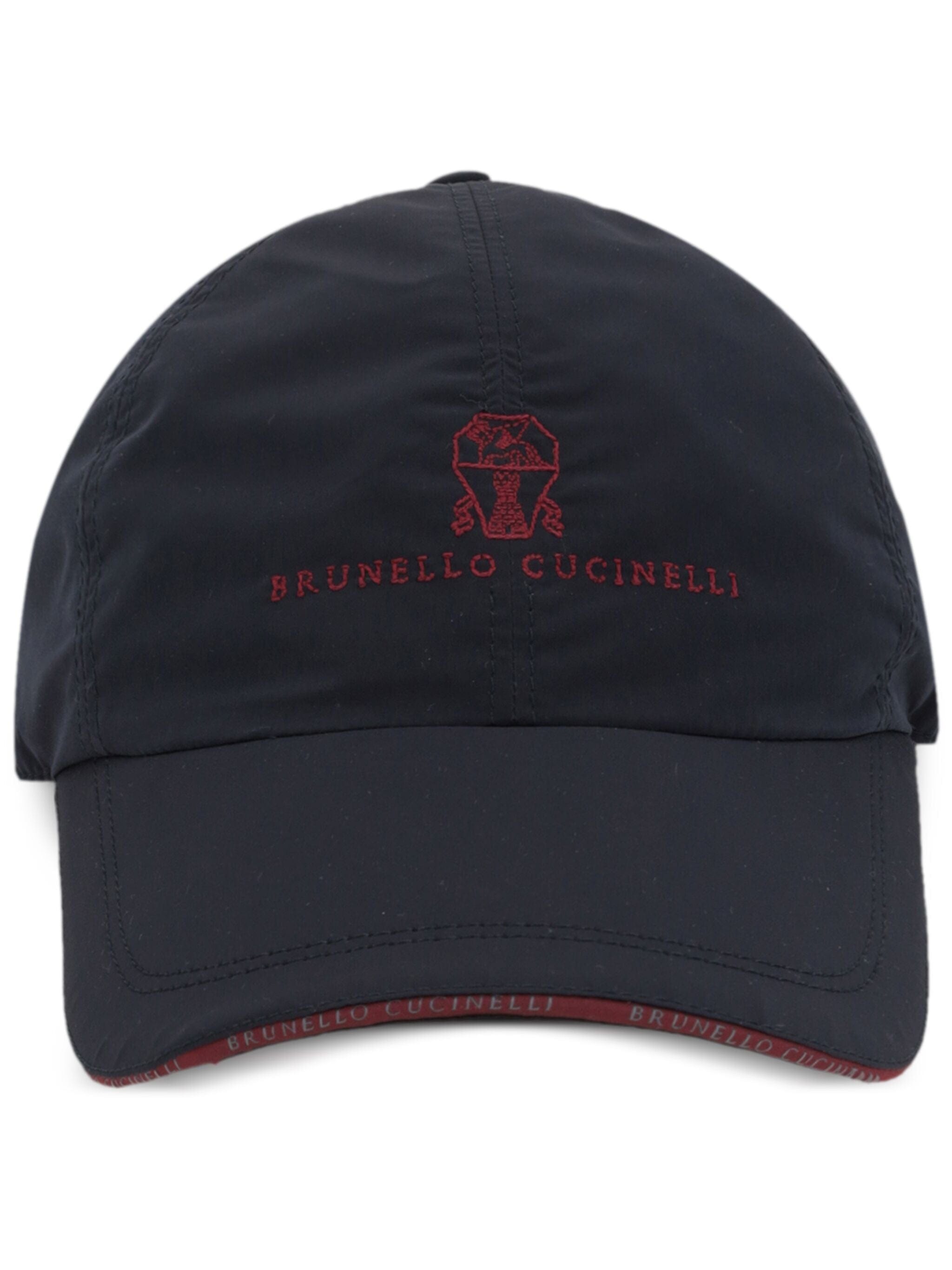 Brunello Cucinelli Logo-Embroidered Cap