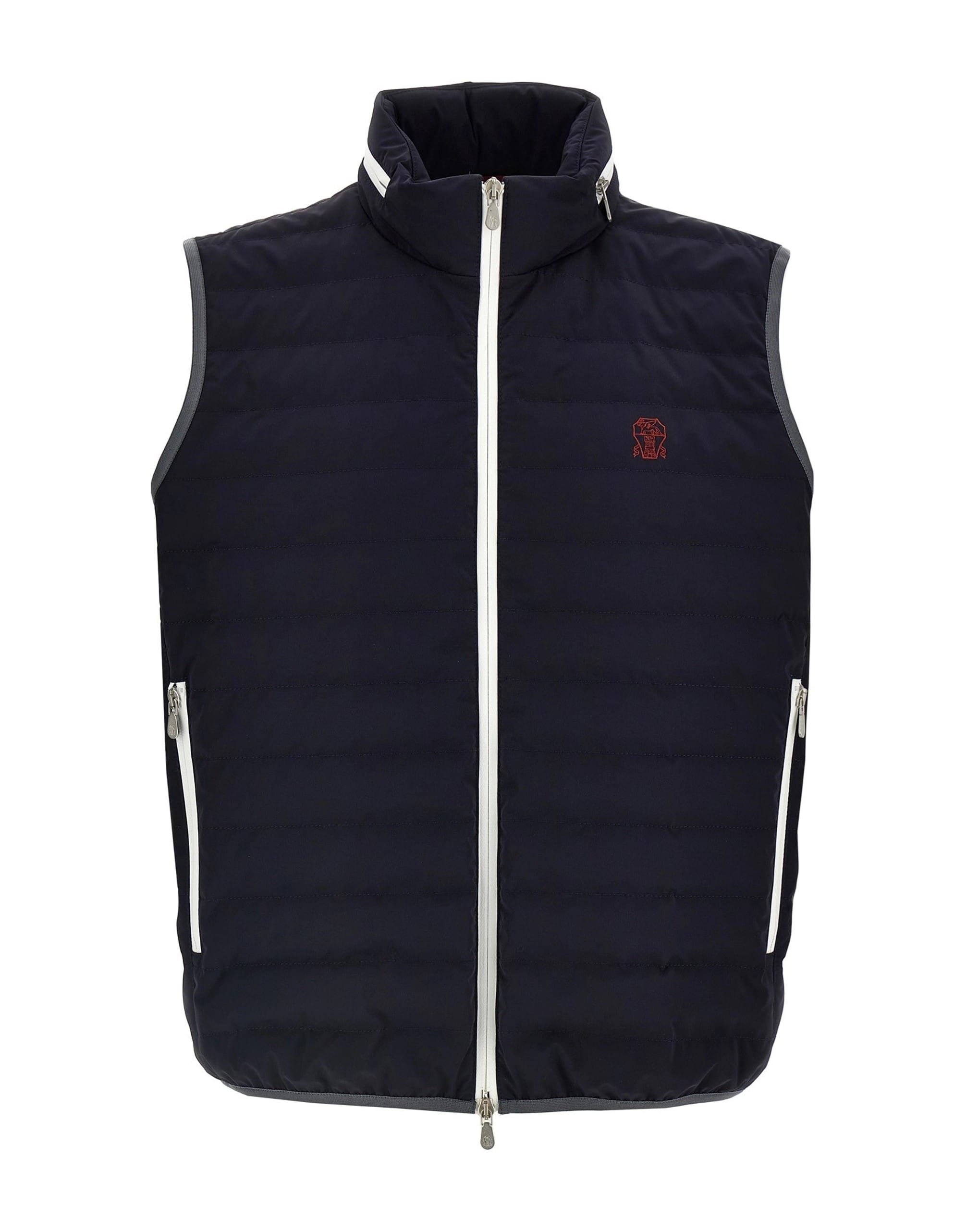 Brunello Cucinelli Brunello Cucinelli Logo Embroidered Gilet